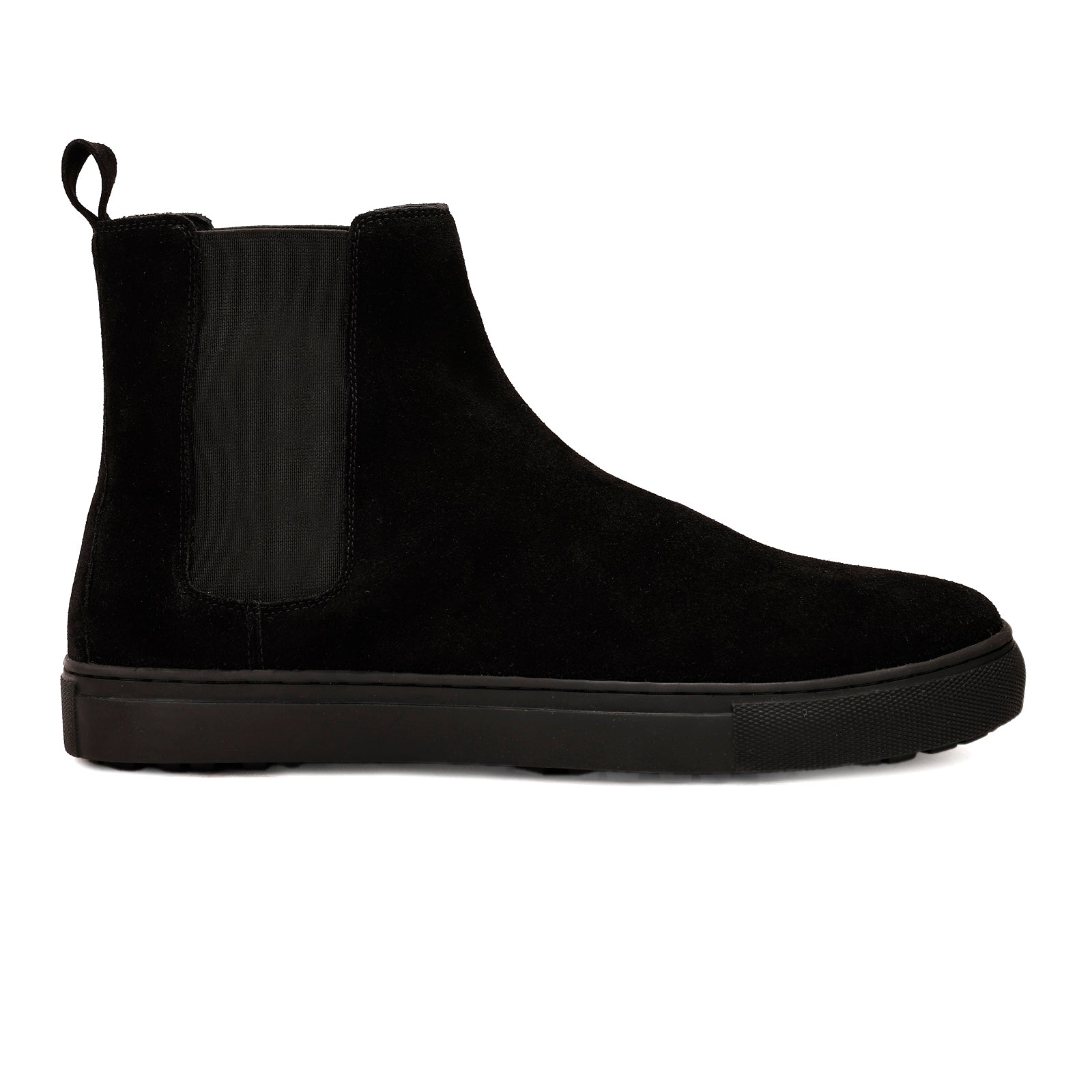 FRONK ROYALE Driftline Suede Sneaker Boots - Brown handcrafted leather sneaker boots for men, view 3