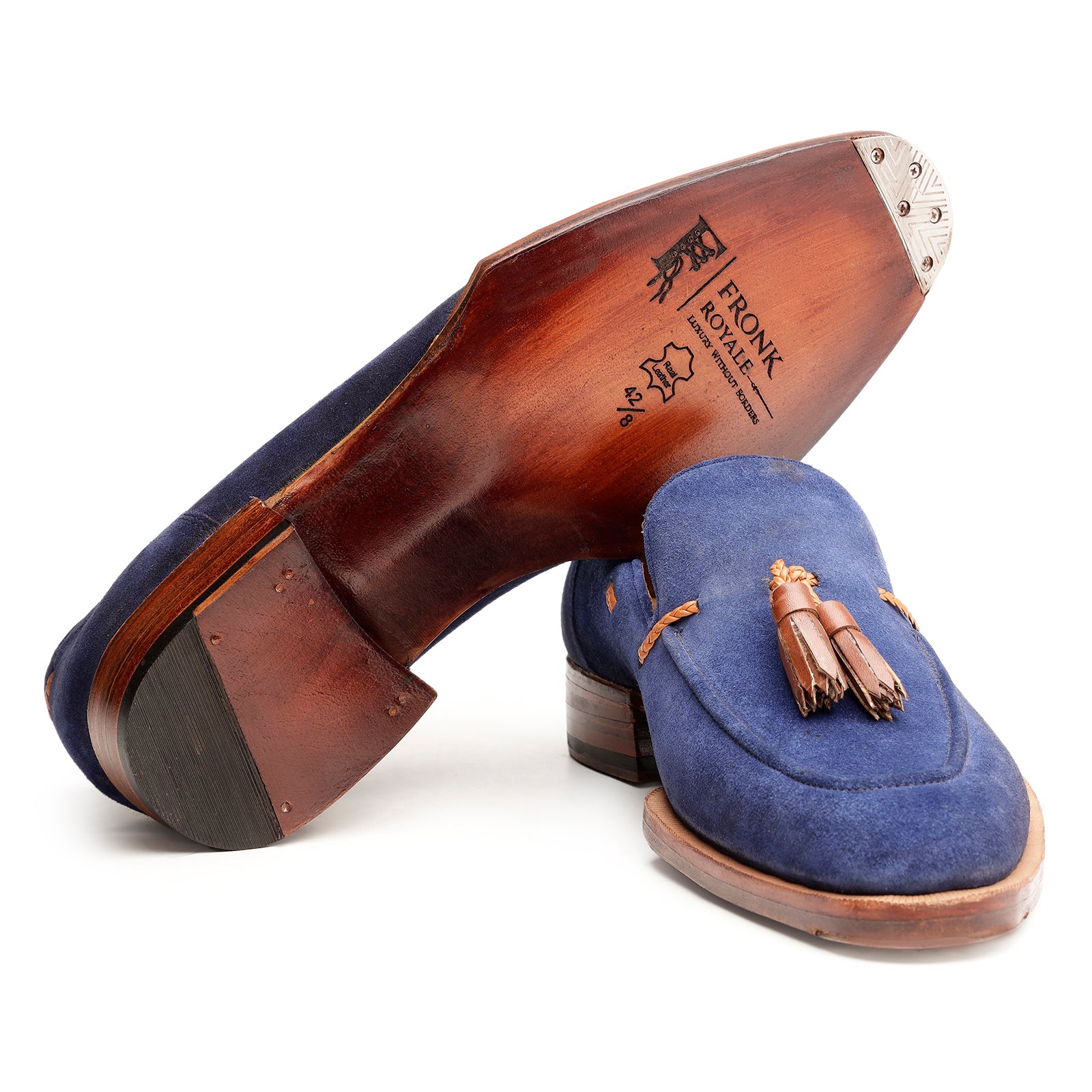 The Riviera Blue Tassel Loafer