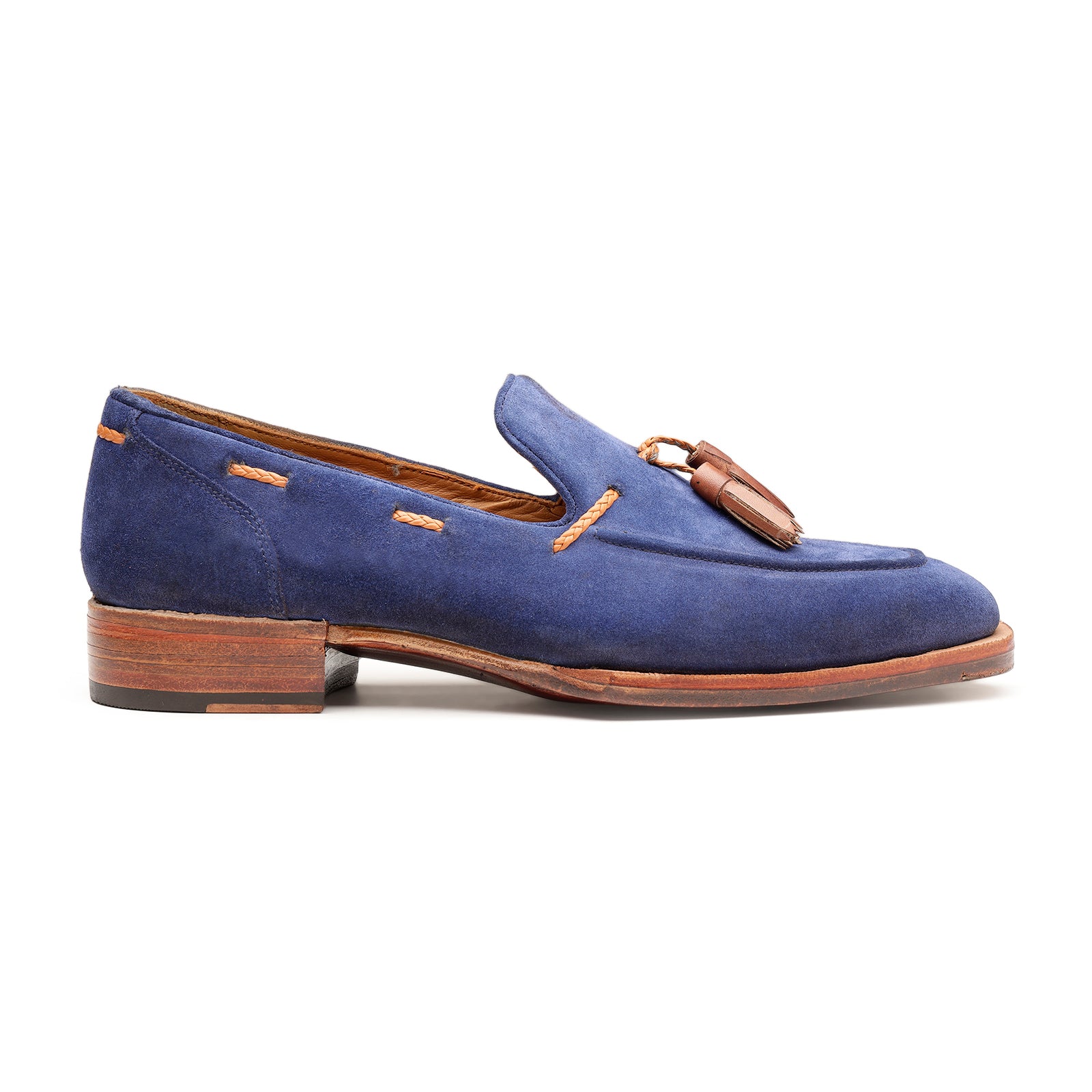The Riviera Blue Tassel Loafer