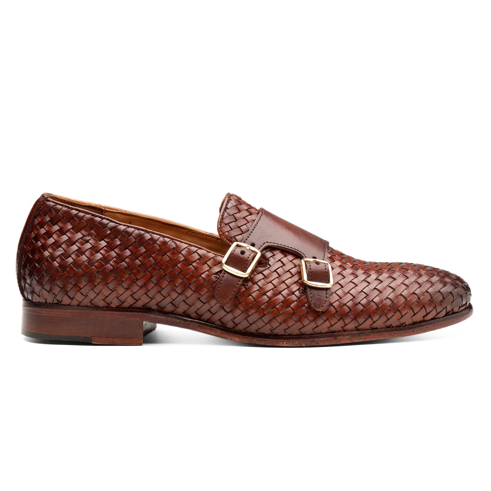 The Verona Woven Double Monk