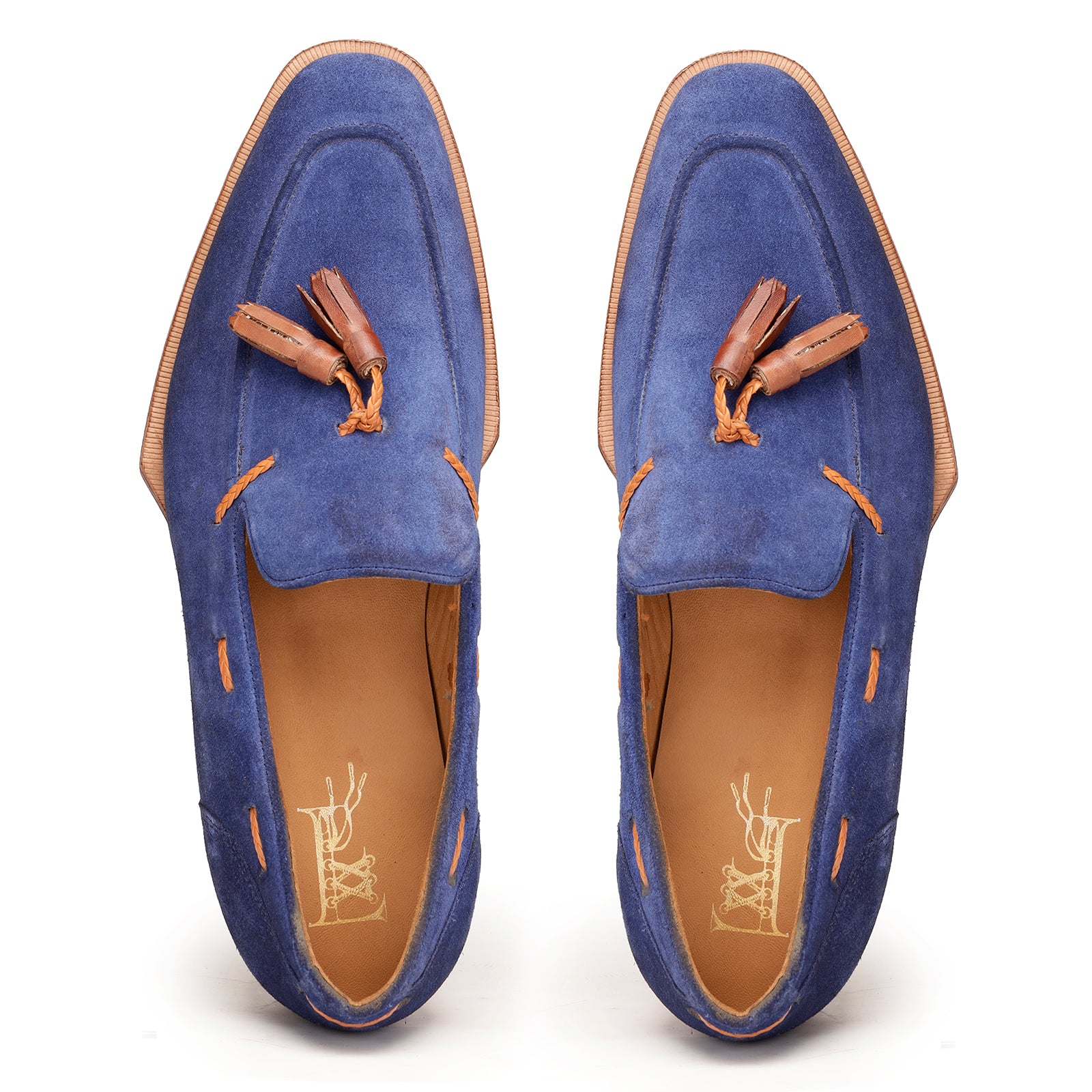 The Riviera Blue Tassel Loafer