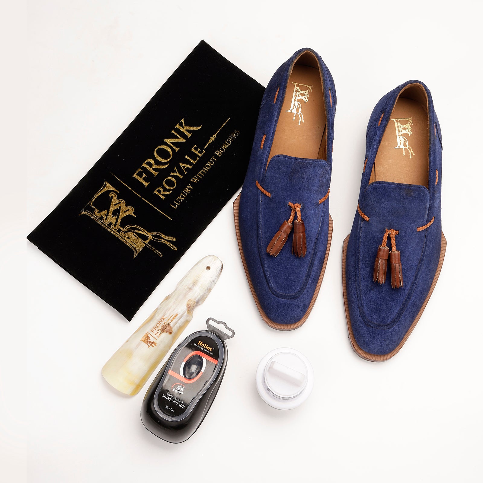 The Riviera Blue Tassel Loafer