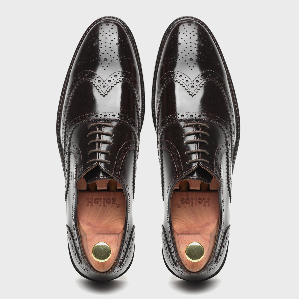 Black Wingtip Brogue Oxfords