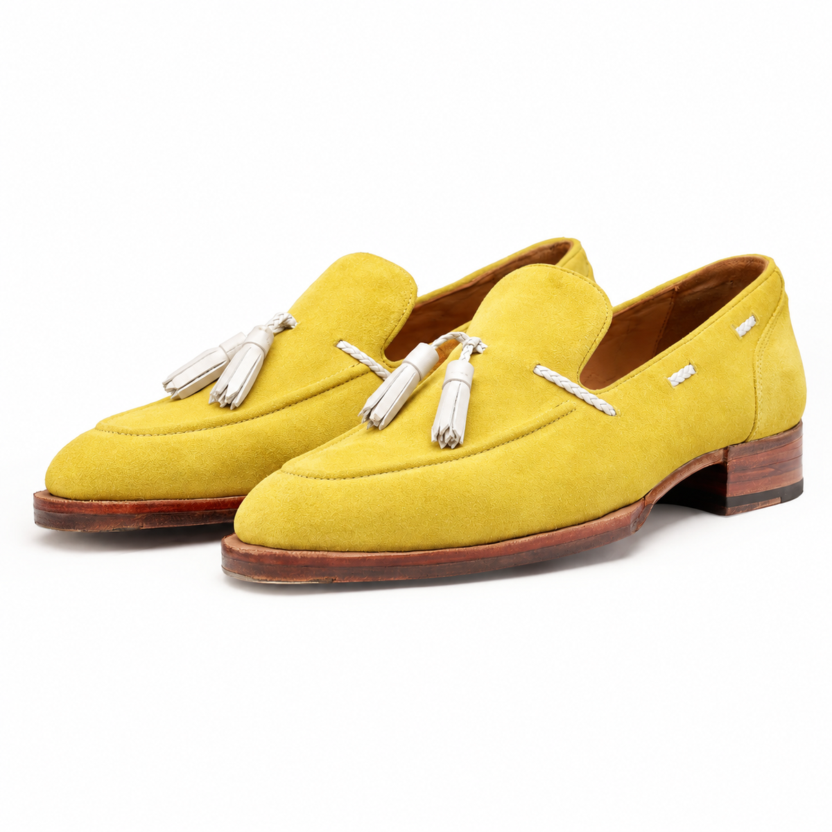 The Riviera Limon-Suede Tassel Loafer