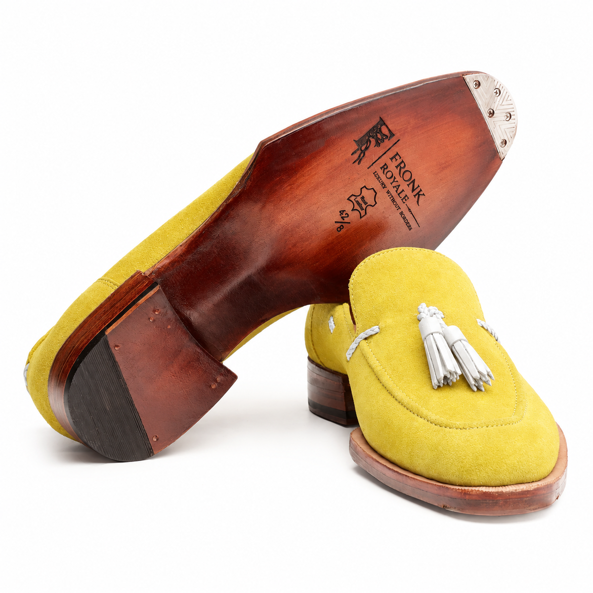 The Riviera Limon-Suede Tassel Loafer