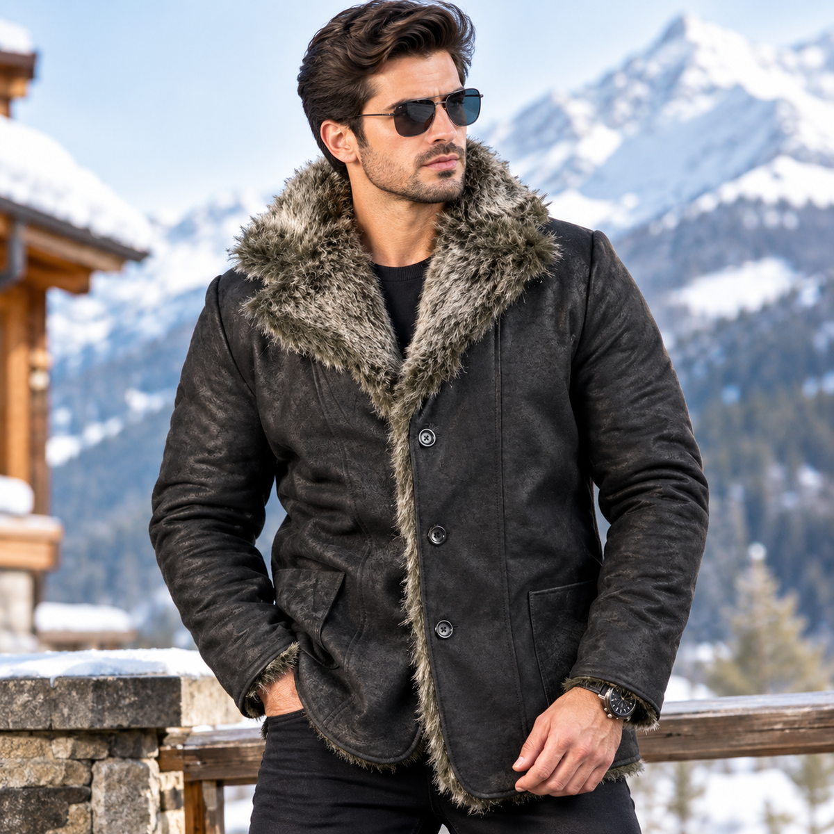 The Alpine Shearling Coat