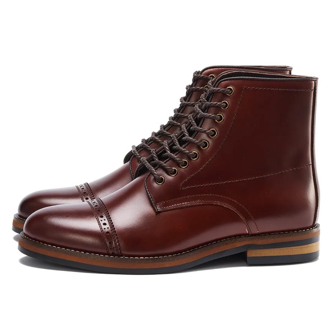 Cresthall Red Sovereign Laceup Boots
