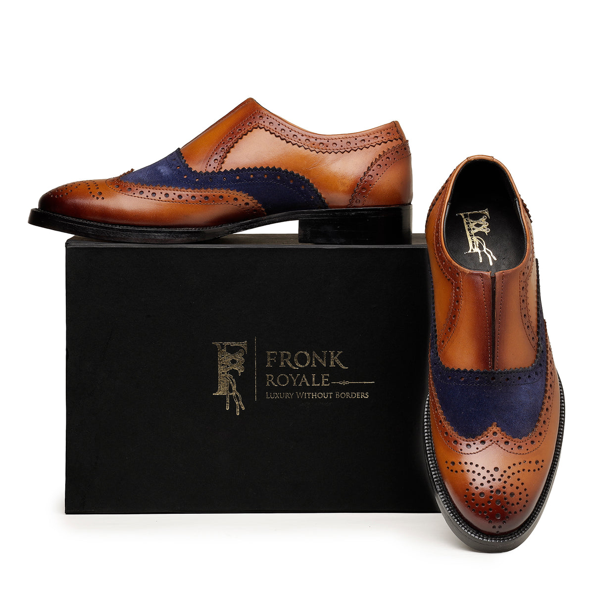 Brown Wingtip Loafers