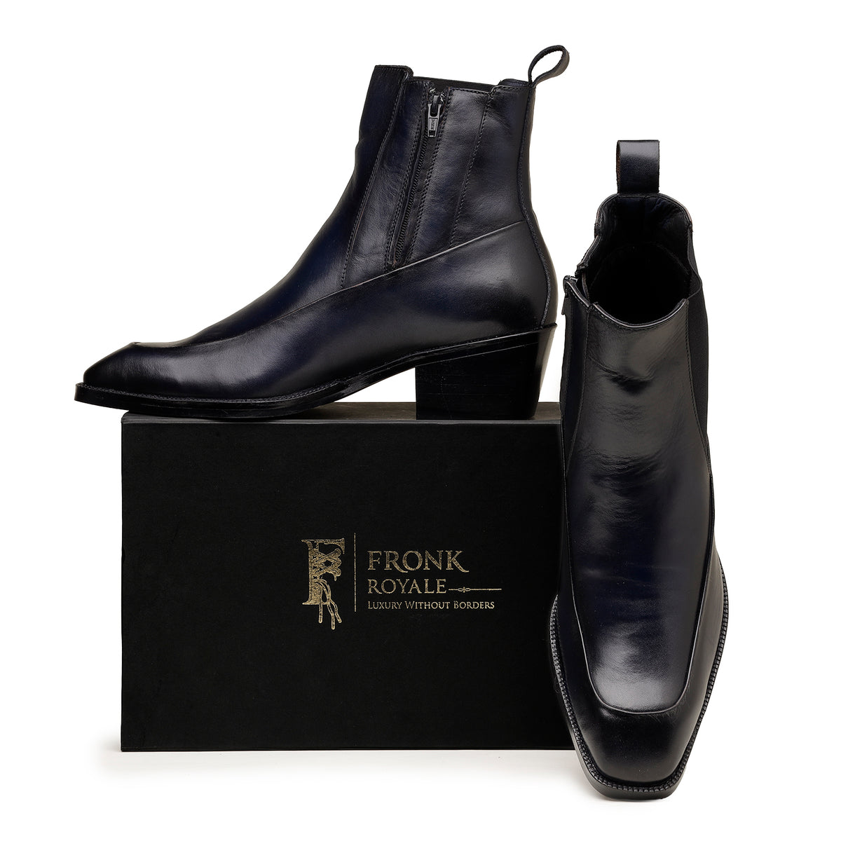Black Pointed Ankle Boots