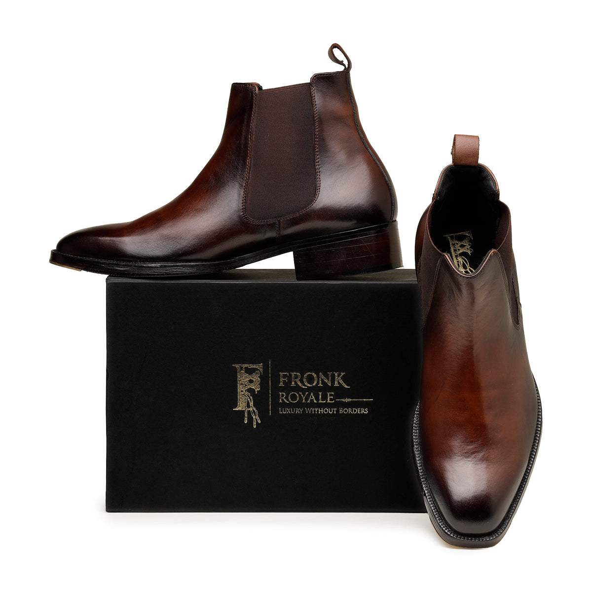Dark Brown Chelsea Boots