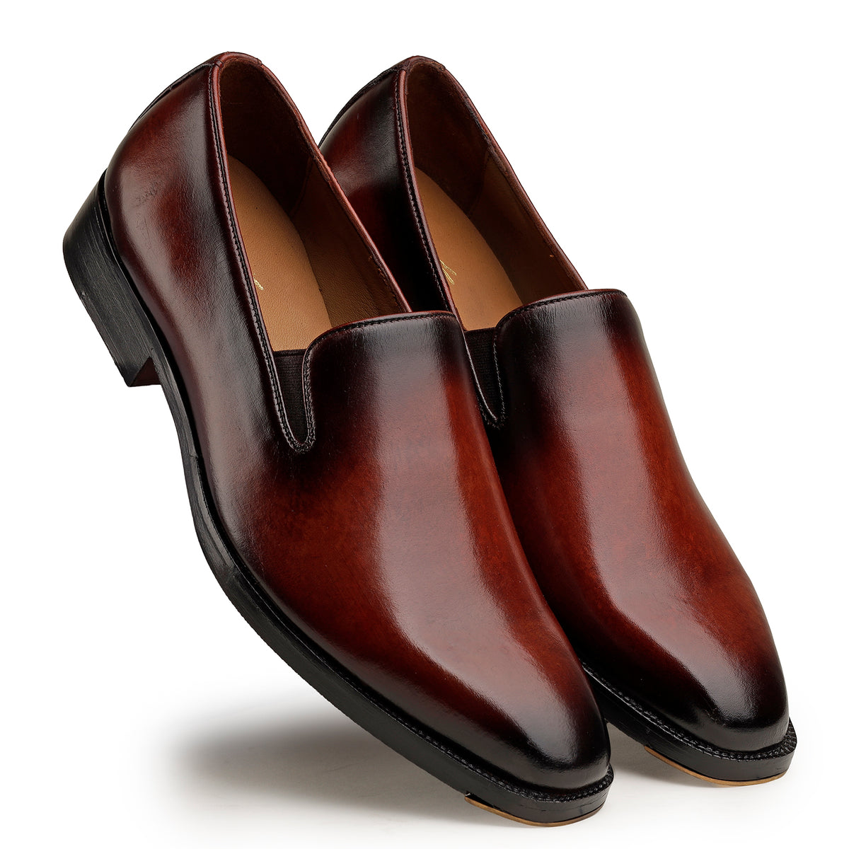 Brown Slip-On Loafers