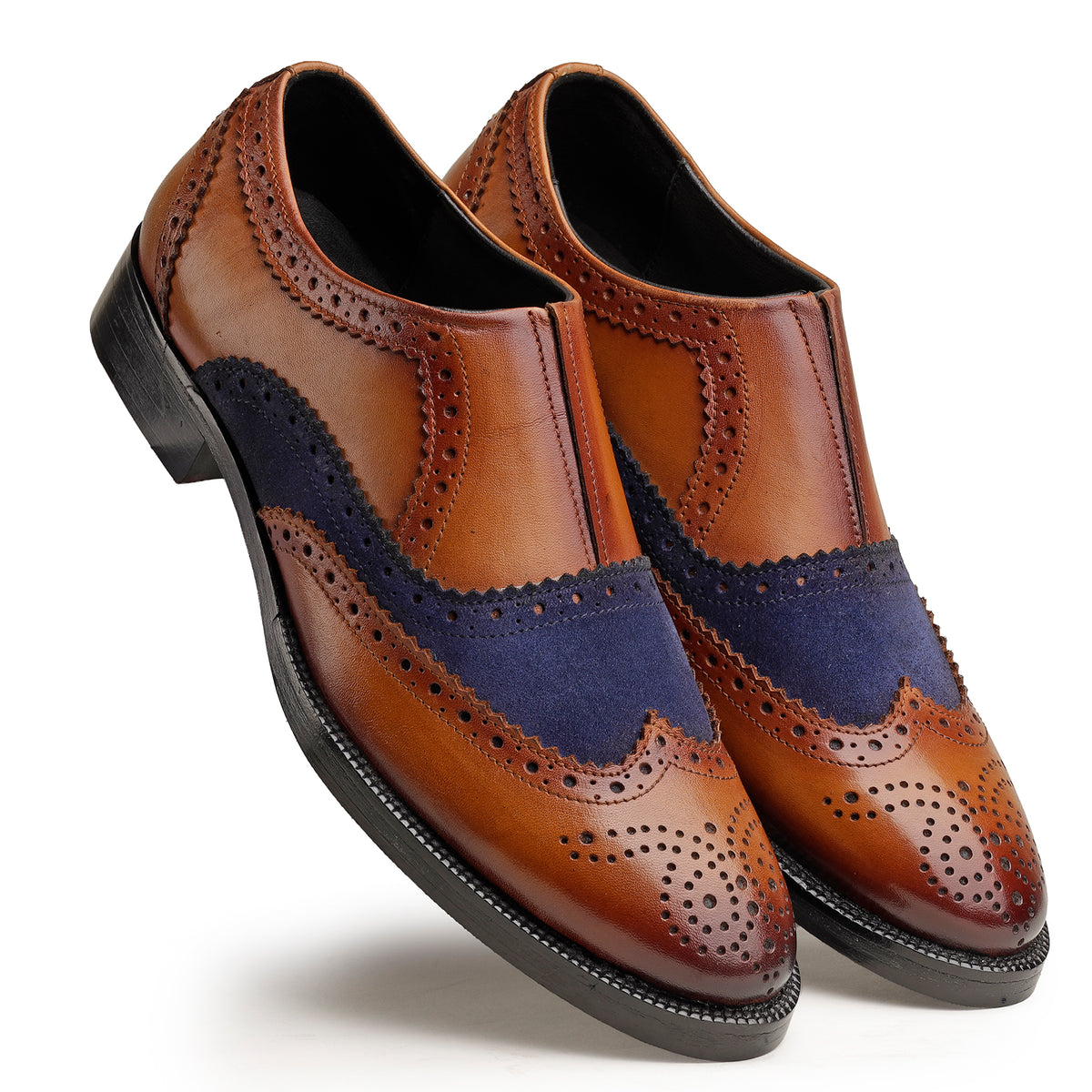 Brown Wingtip Loafers