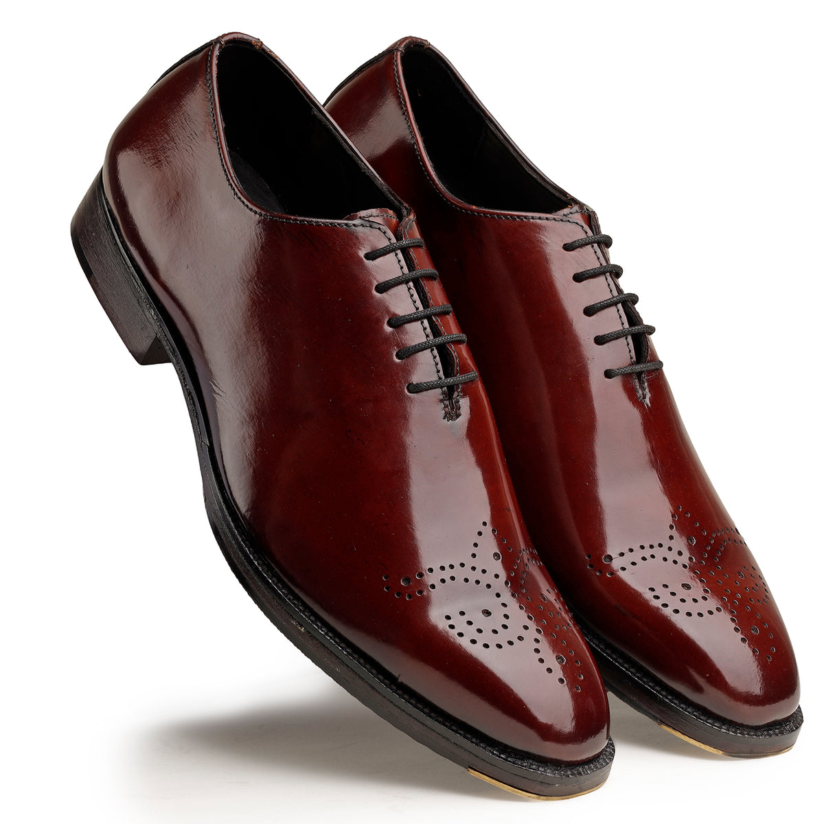 Brown Oxford Brogue Shoes