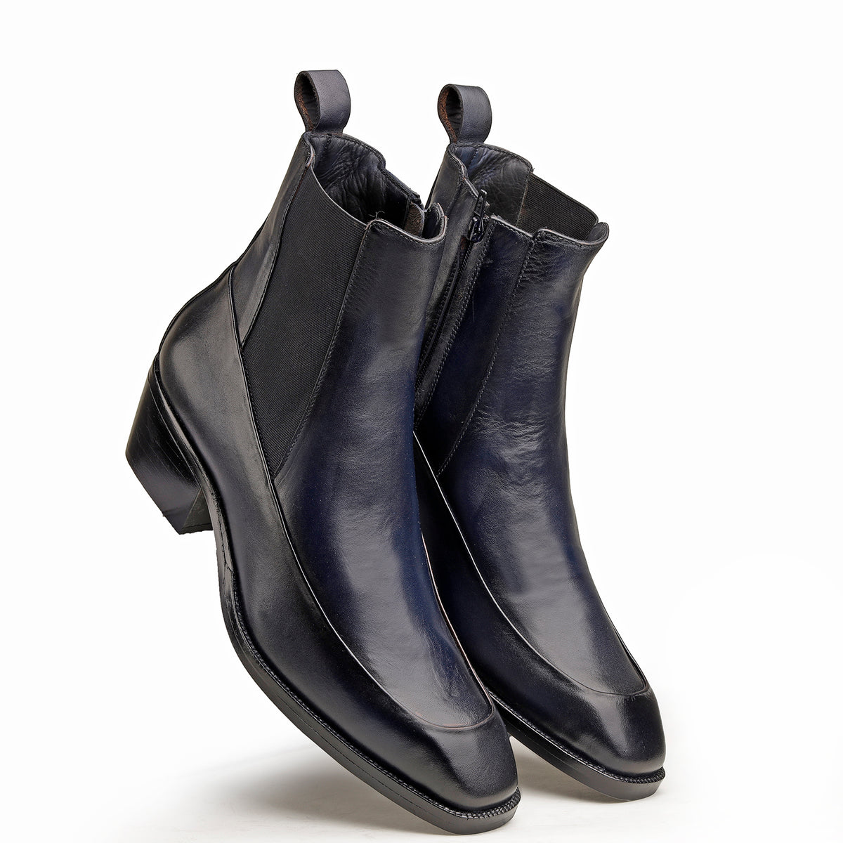 Black Pointed Ankle Boots