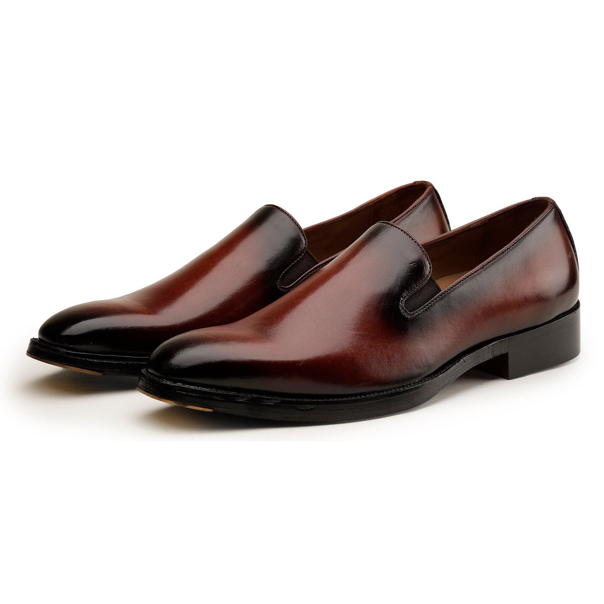 Brown Slip-On Loafers