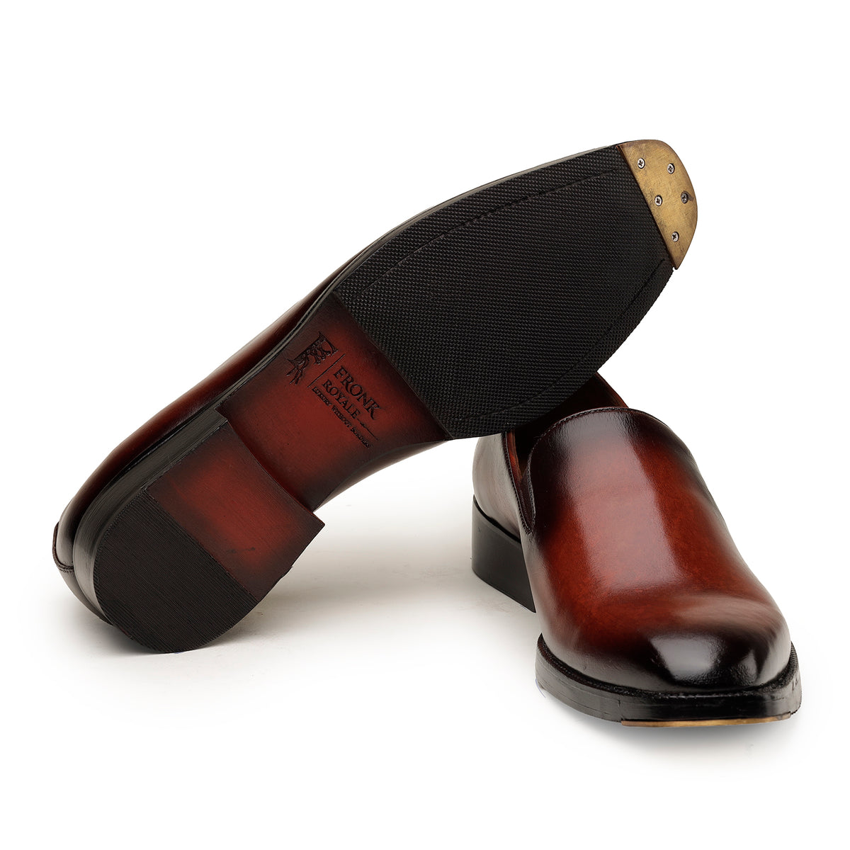 Brown Slip-On Loafers