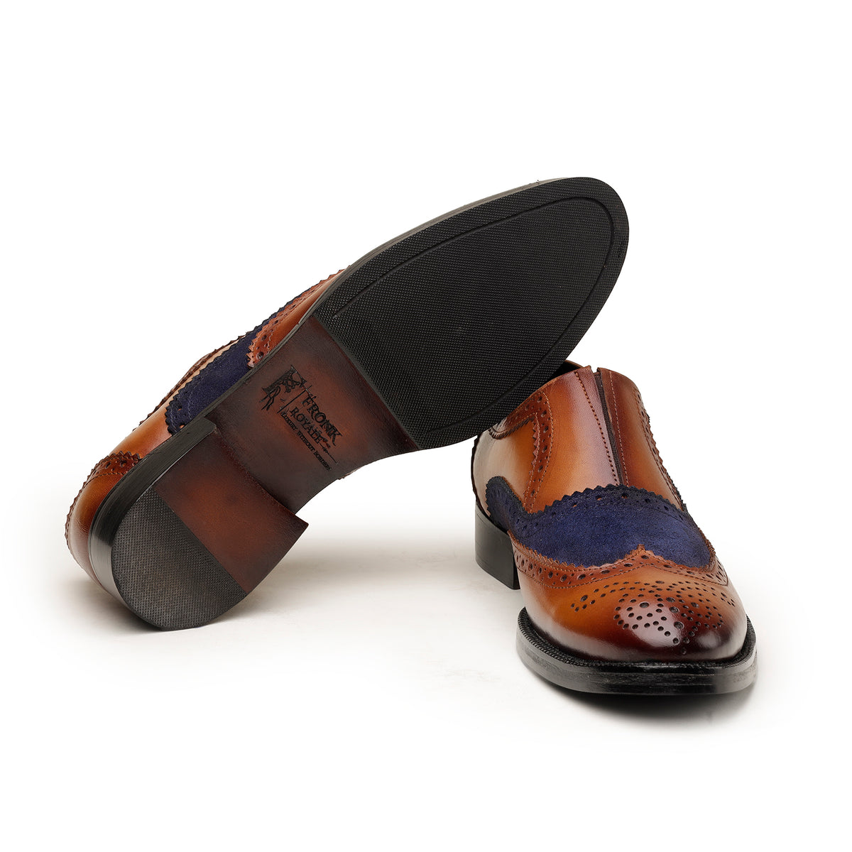 Brown Wingtip Loafers
