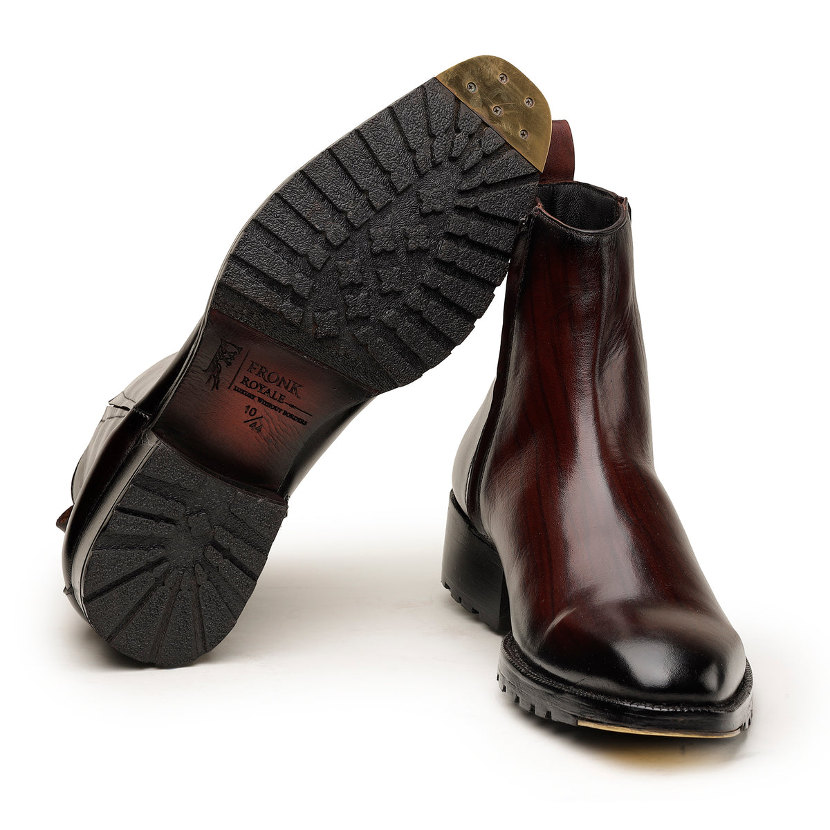 Burgundy Chelsea Boots