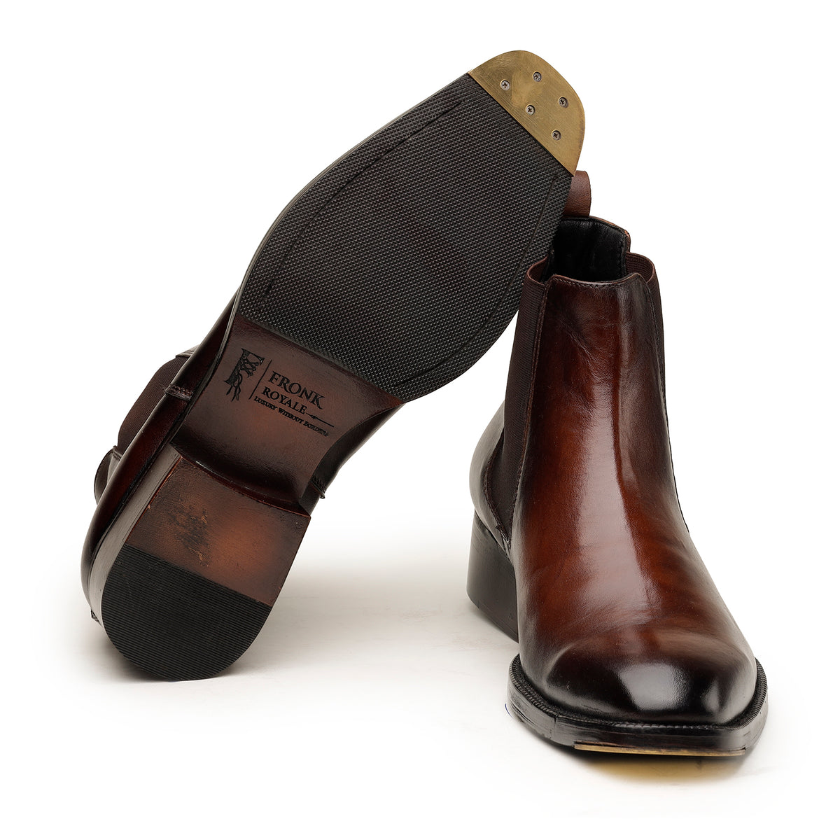 Dark Brown Chelsea Boots