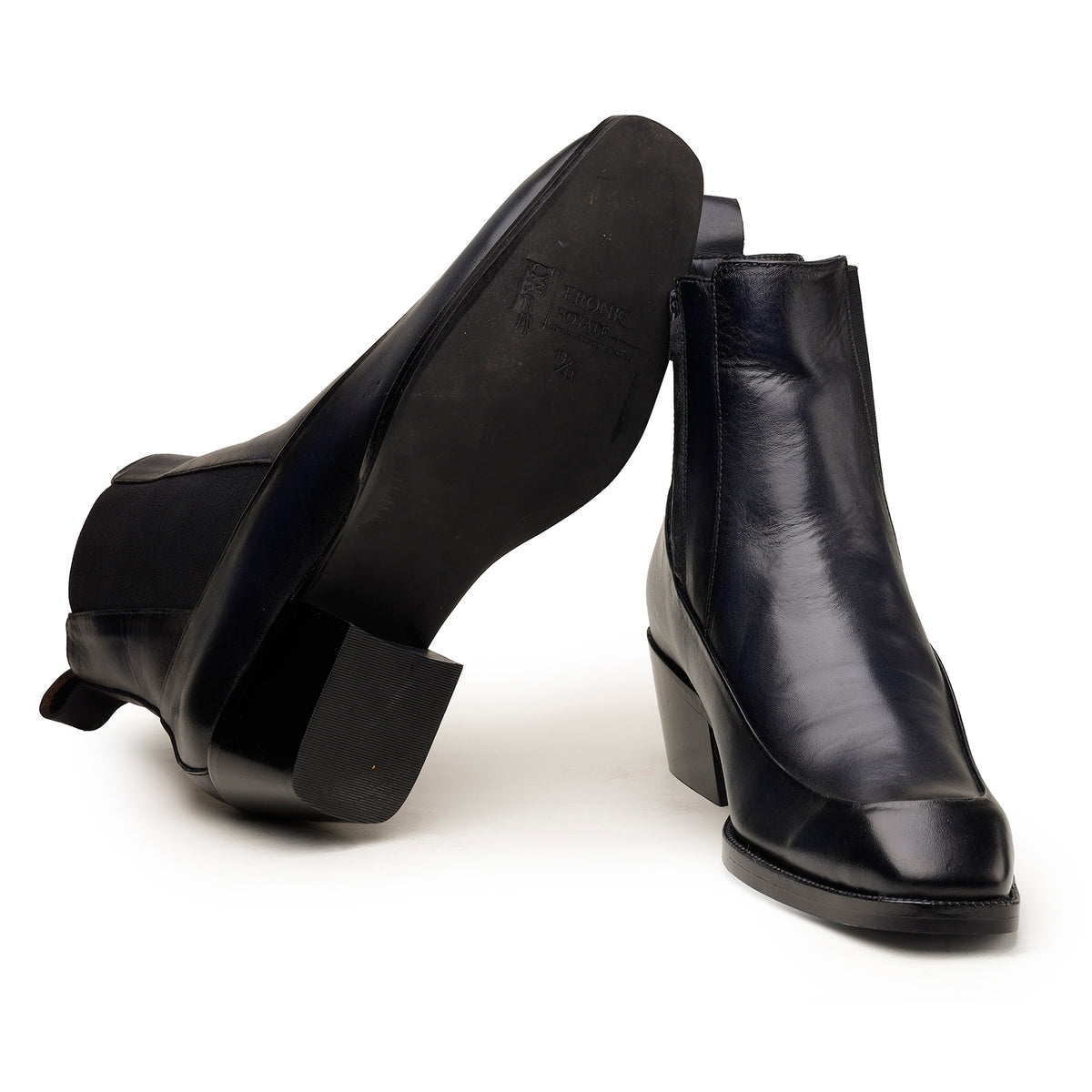 Black Pointed Ankle Boots