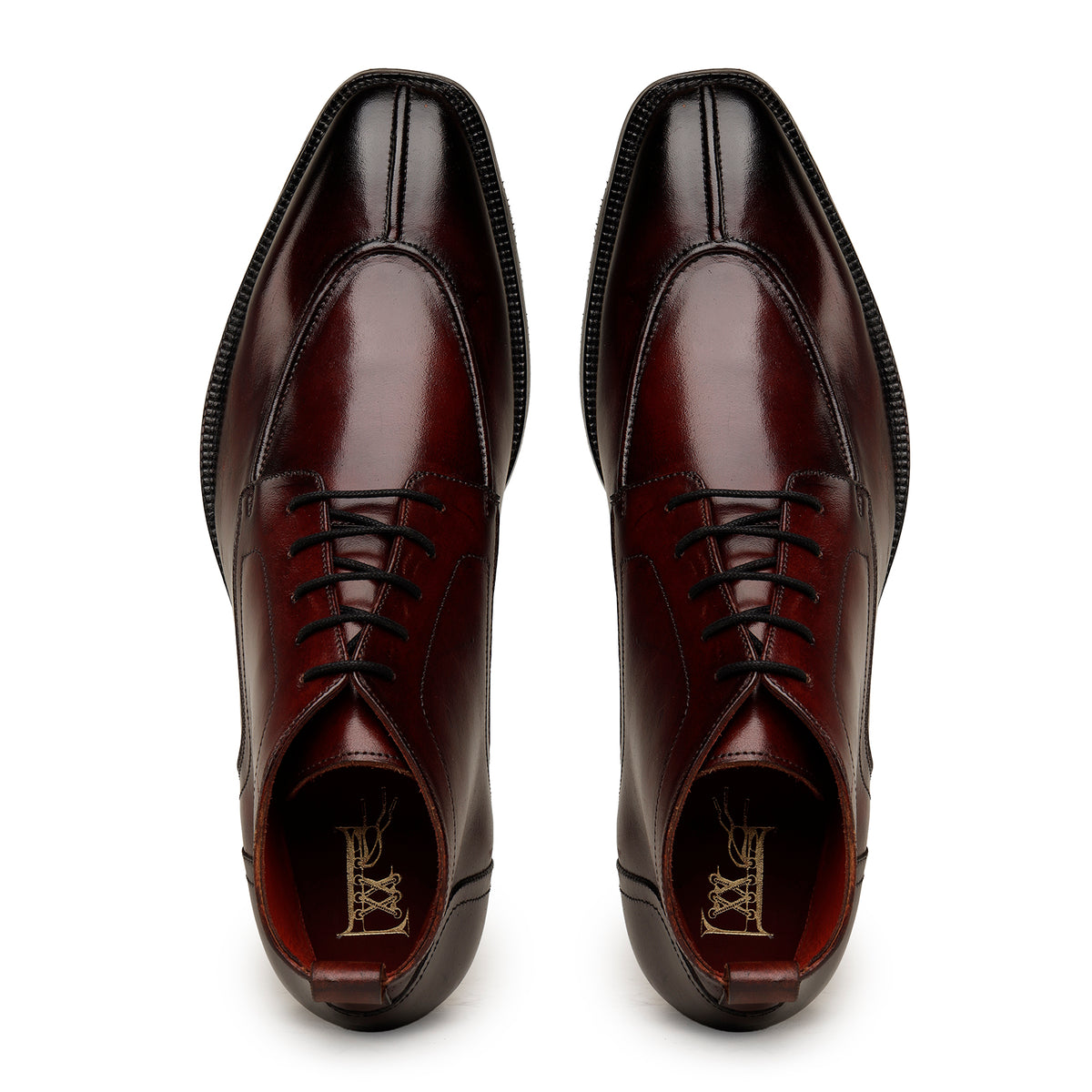 Dark Burgundy Chelsea Boots