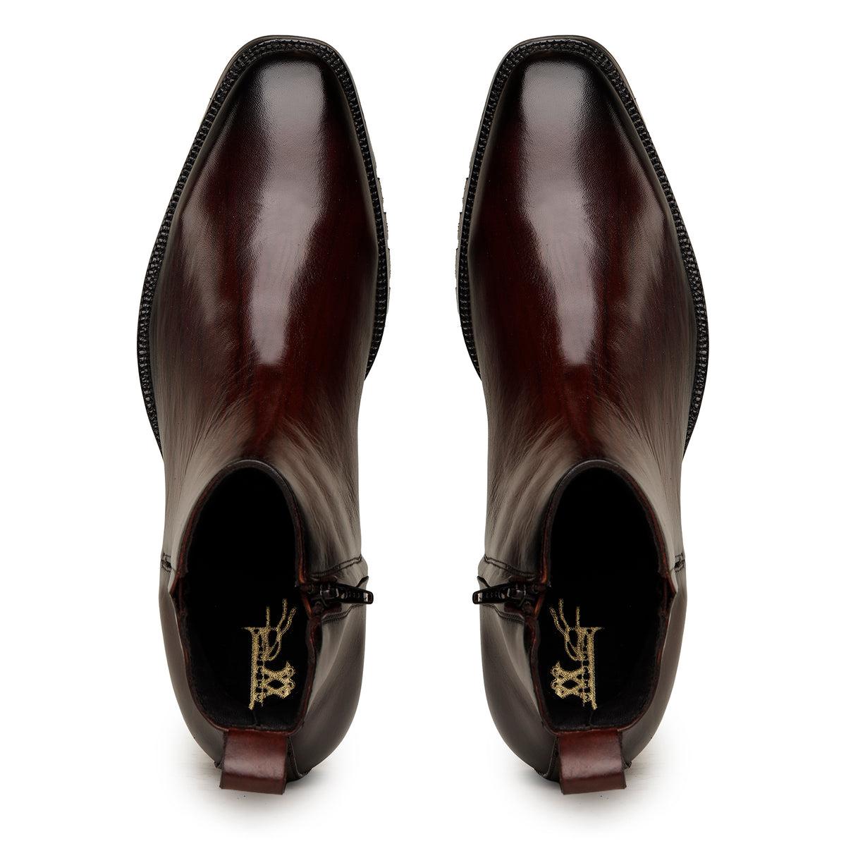 Burgundy Chelsea Boots
