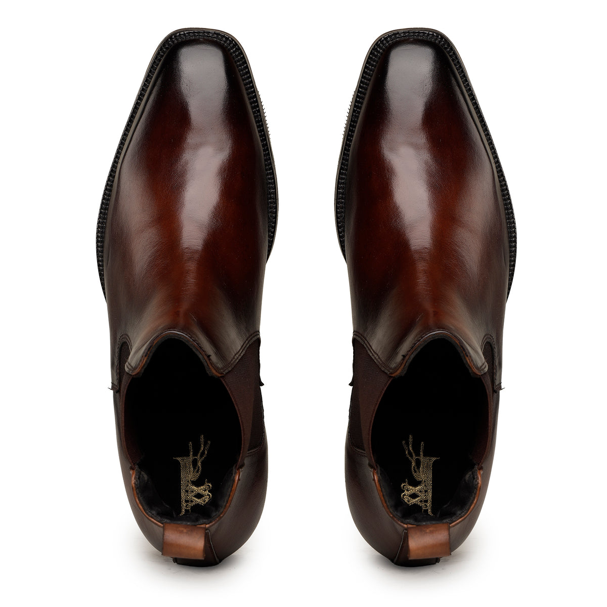 Dark Brown Chelsea Boots
