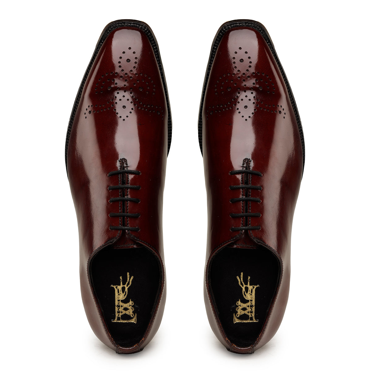 Brown Oxford Brogue Shoes