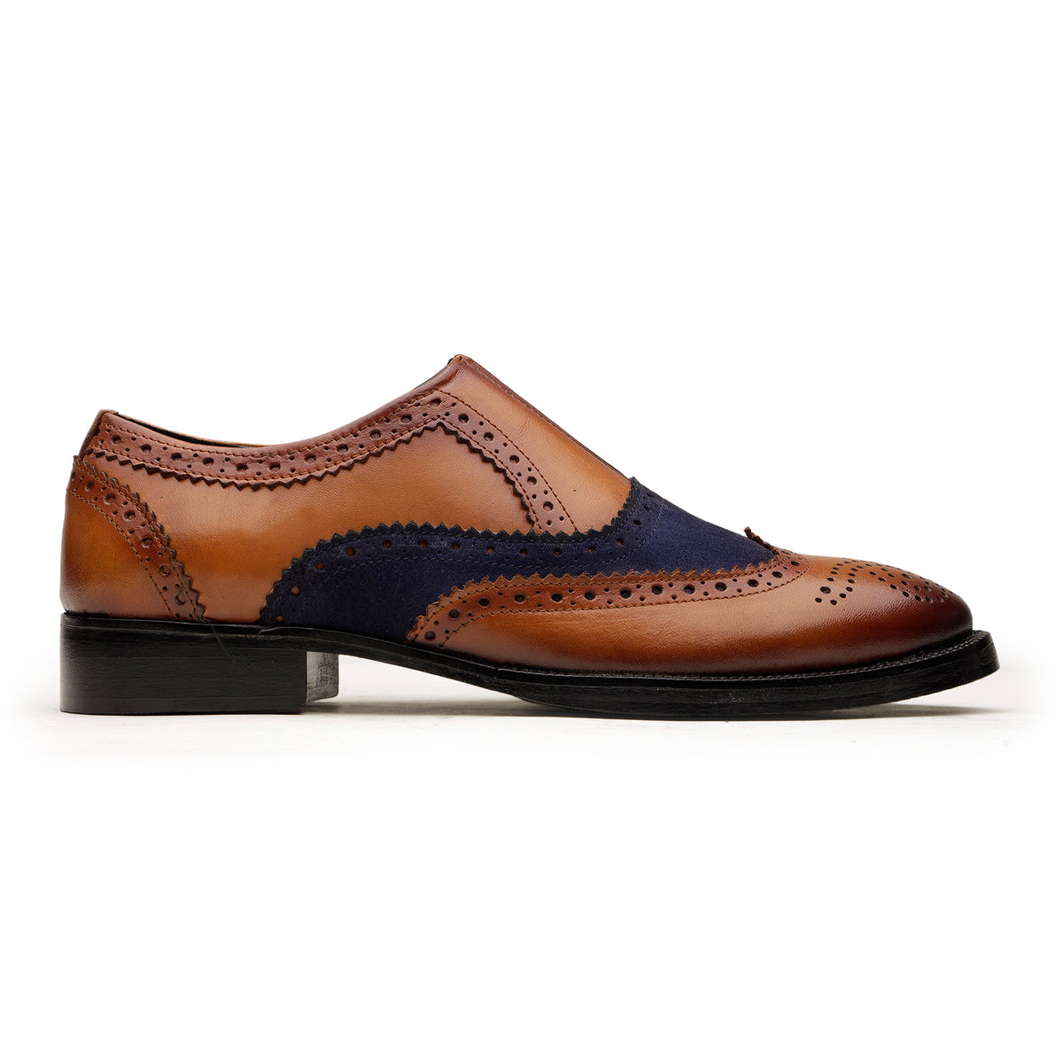 Brown Wingtip Loafers