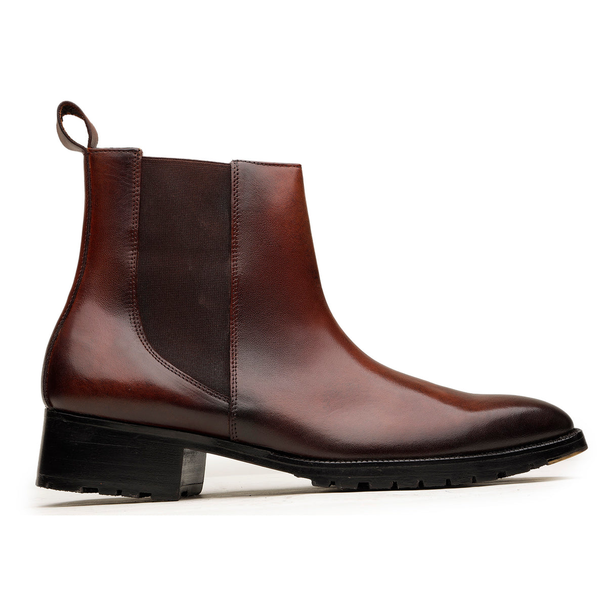 Brown Casual Chelsea Boots