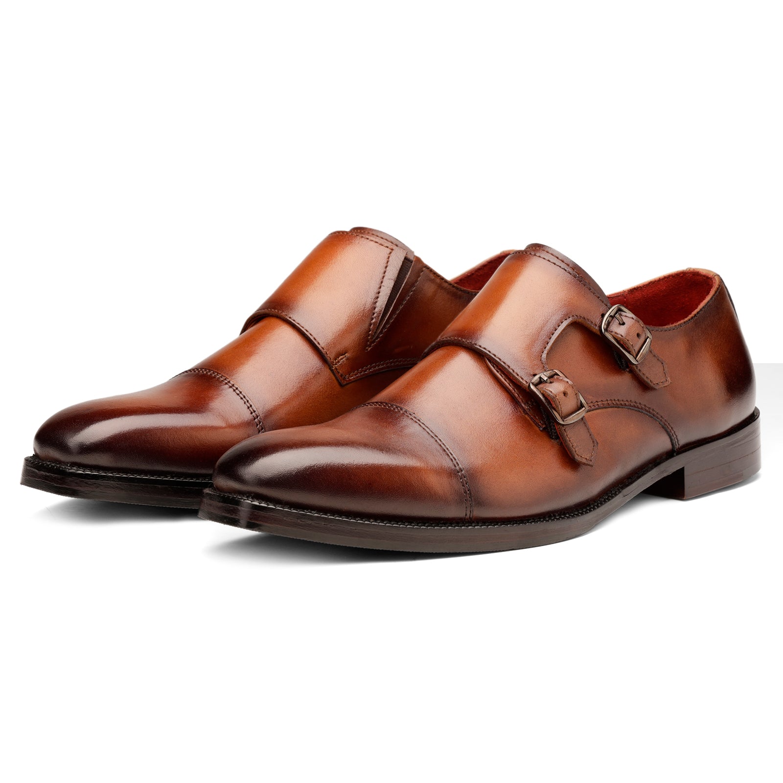The Classic Brown Double Monk