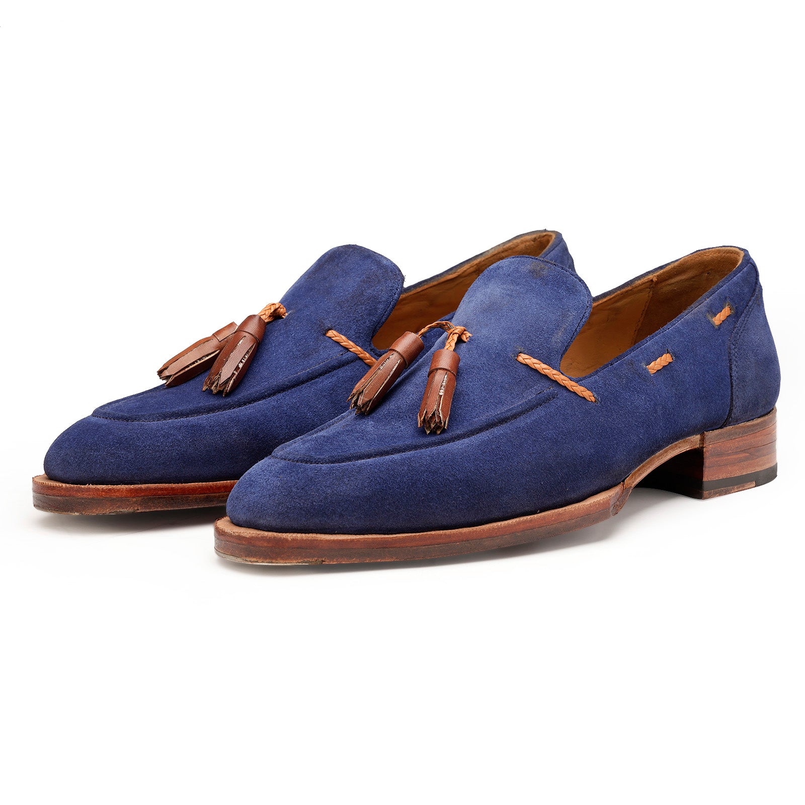 The Riviera Blue Tassel Loafer