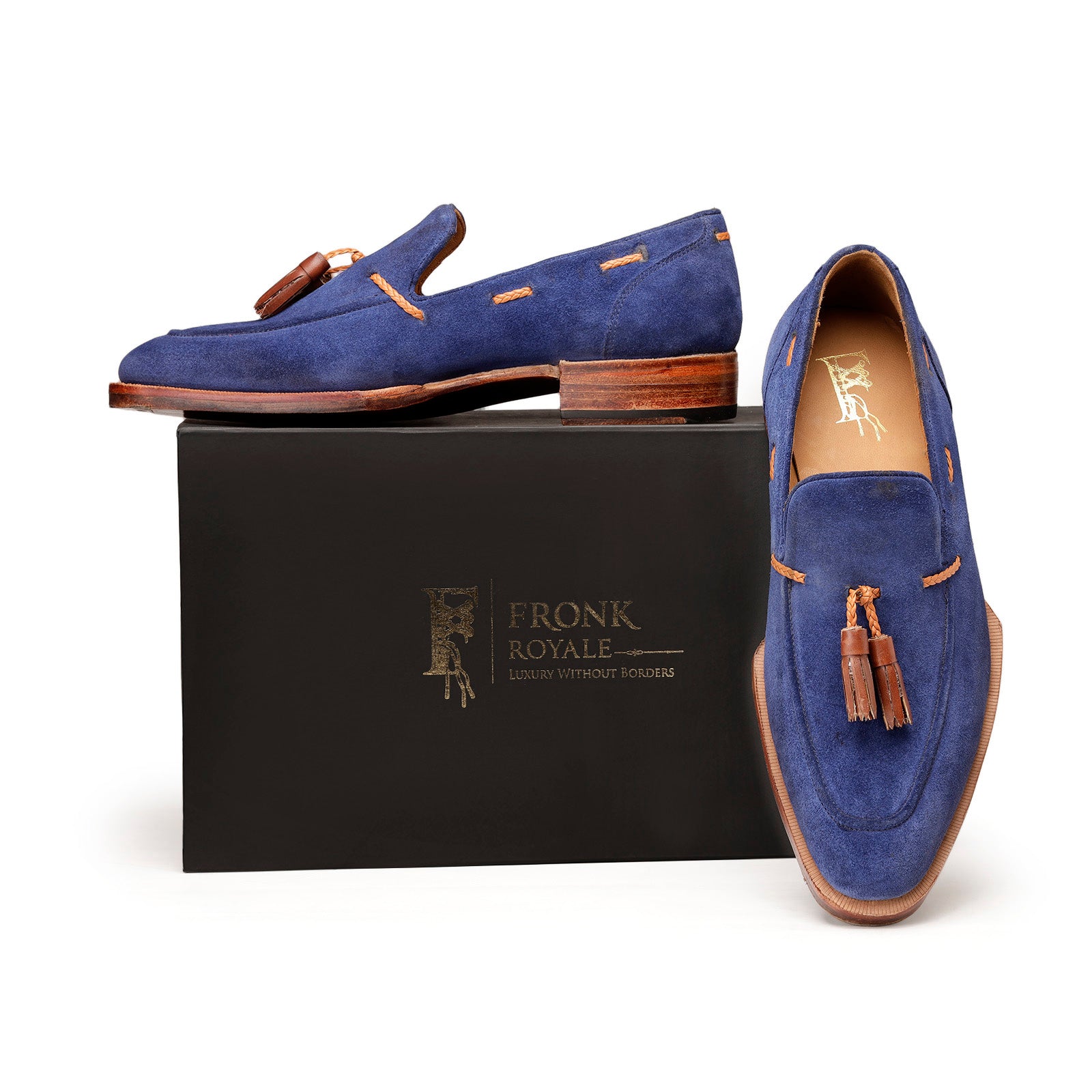 The Riviera Blue Tassel Loafer