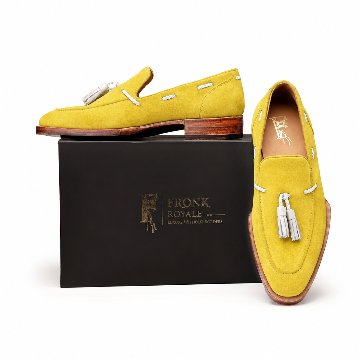 The Riviera Limon-Suede Tassel Loafer