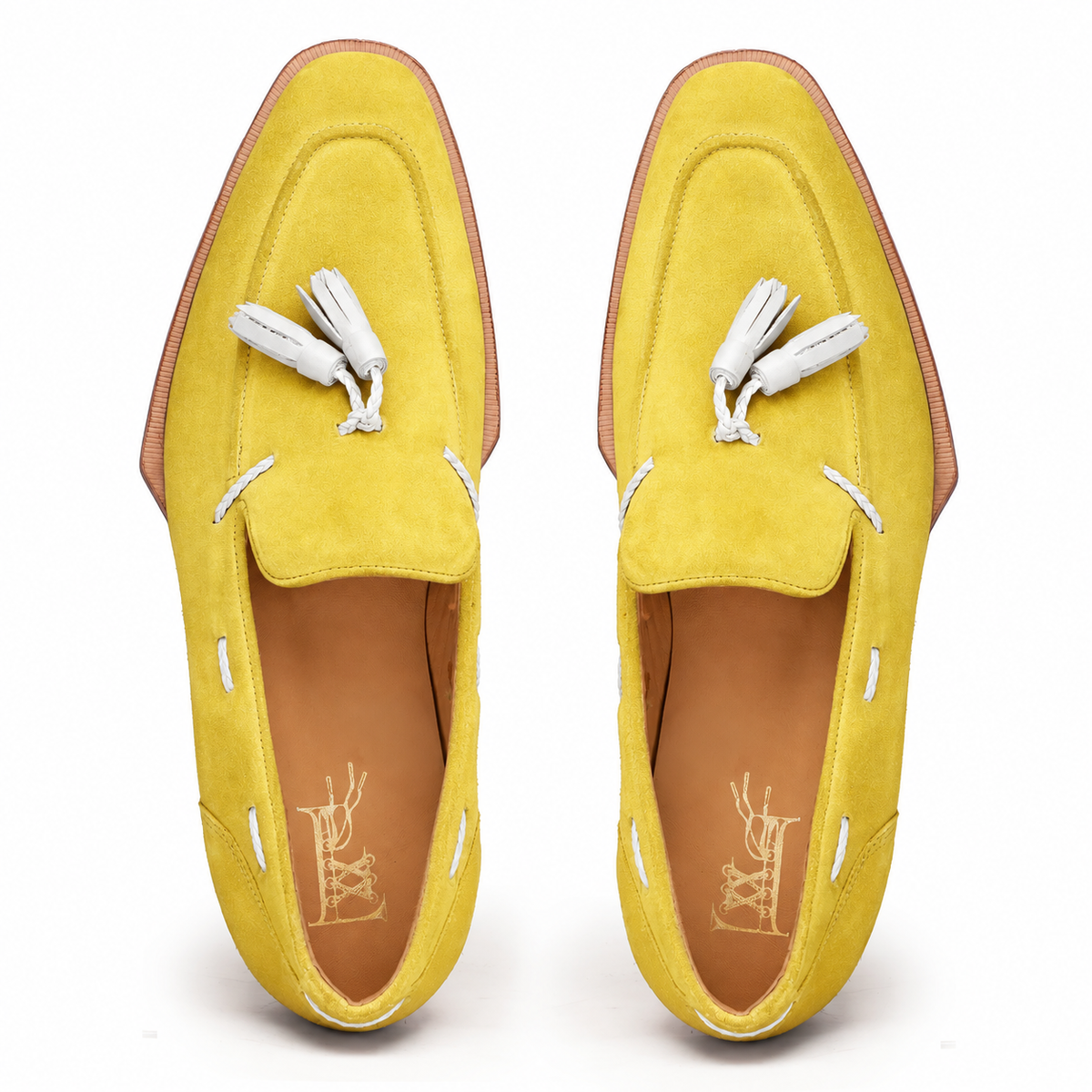 The Riviera Limon-Suede Tassel Loafer