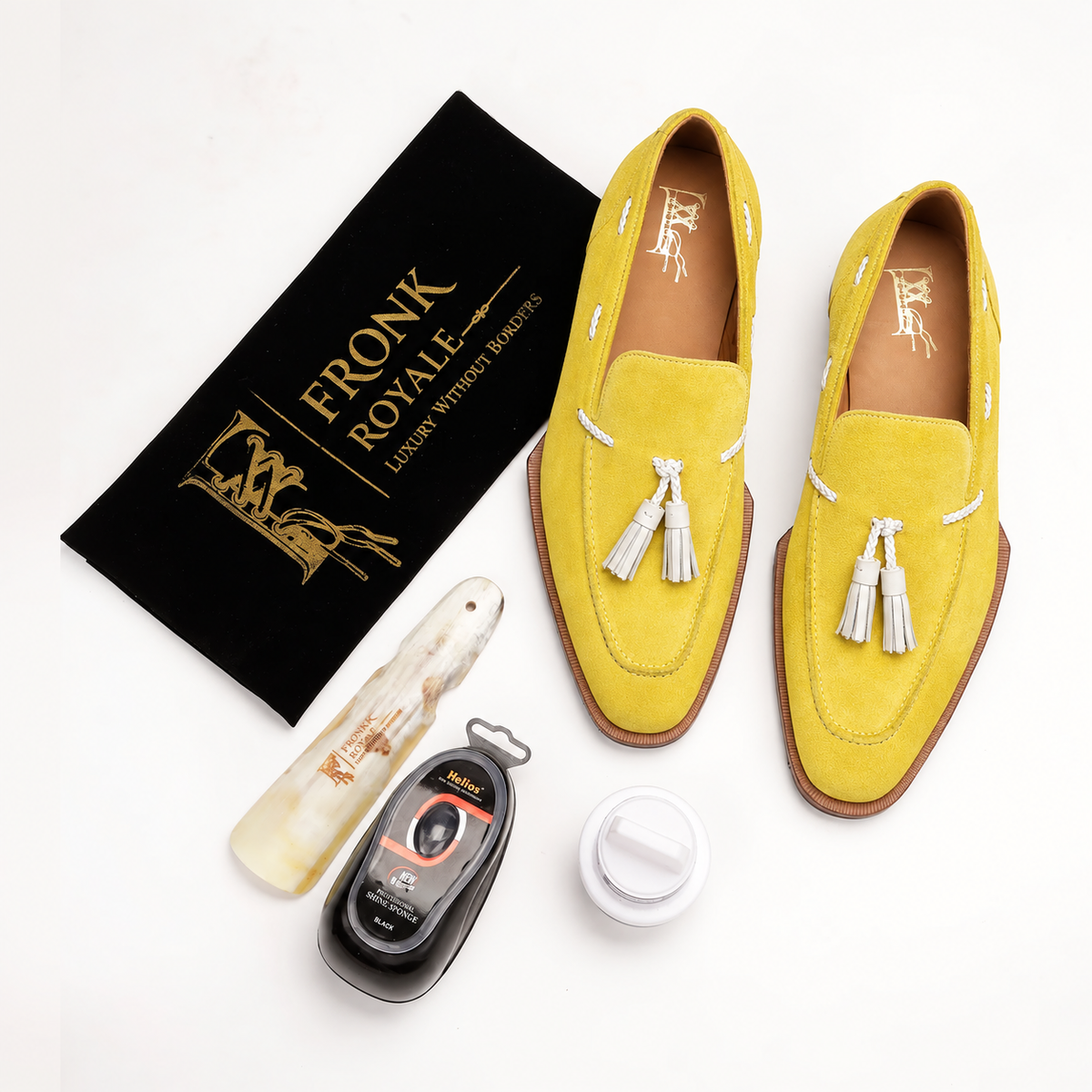 The Riviera Limon-Suede Tassel Loafer