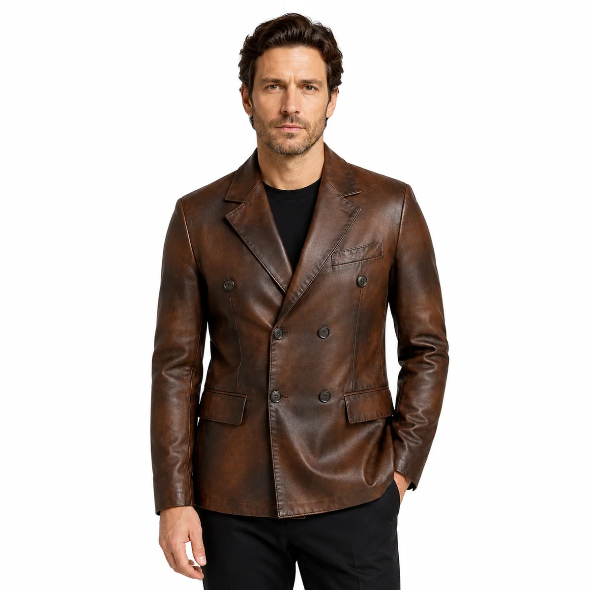 The Sovereign Ribbed Moto Jacket