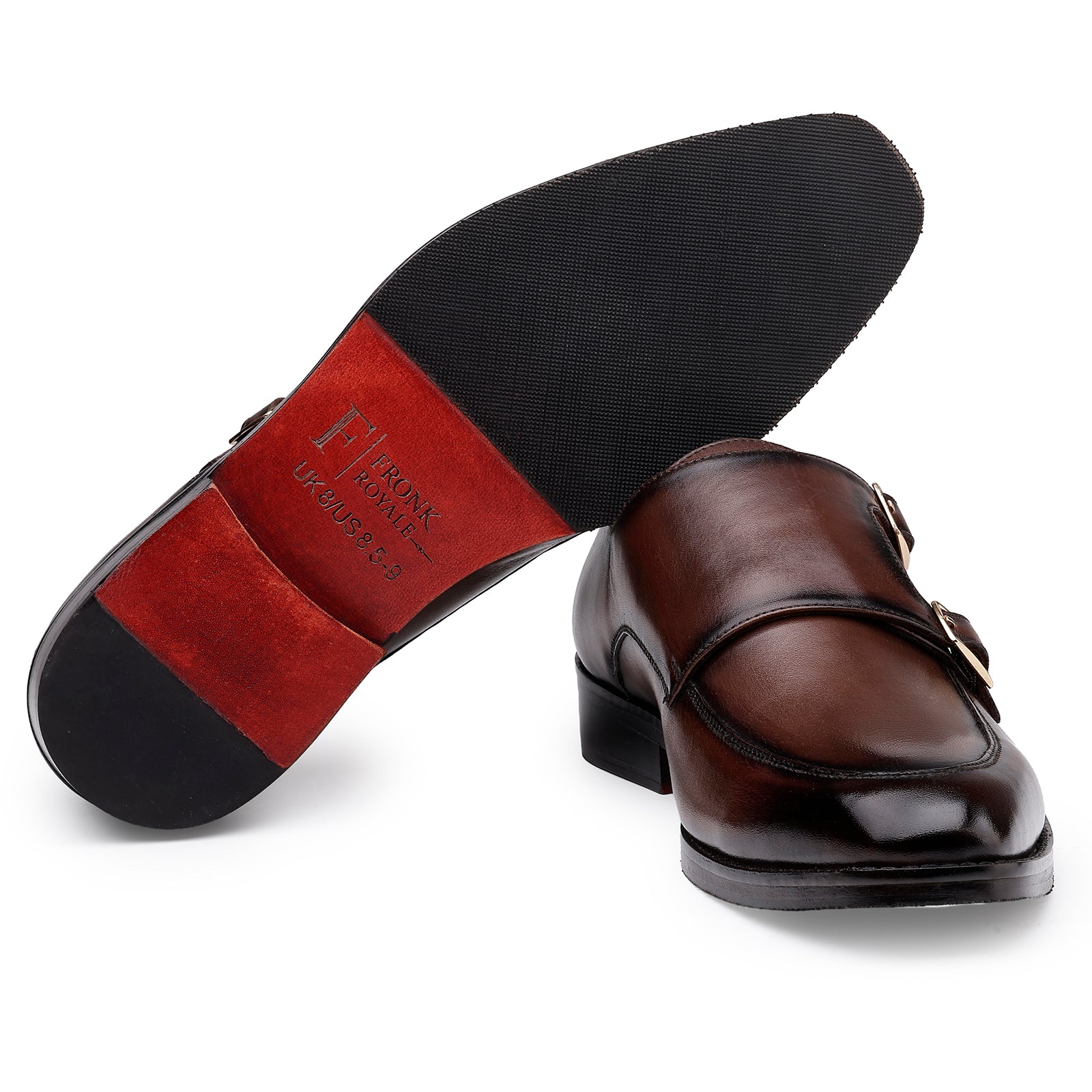 Bellavico Double Monk Shoes