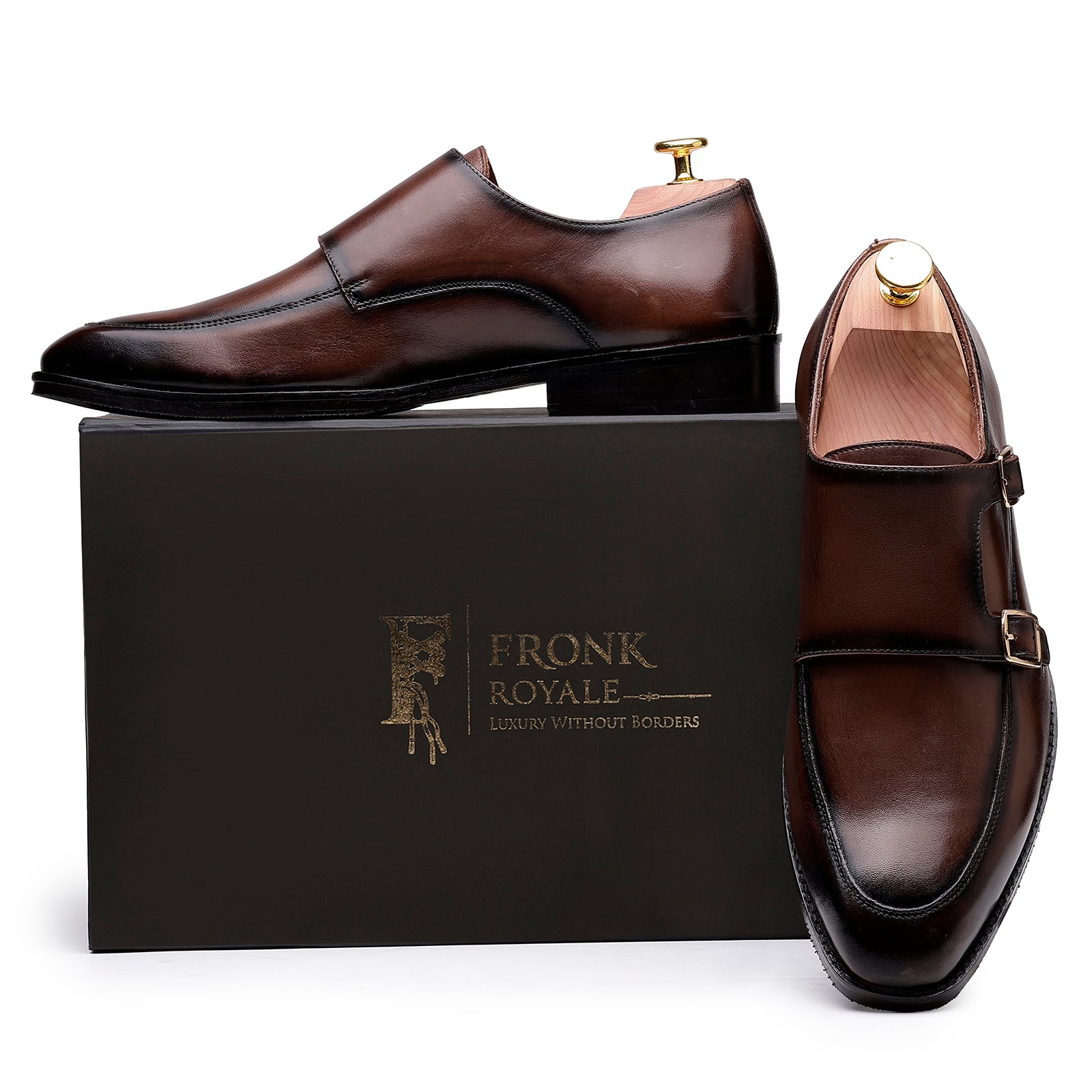 Bellavico Double Monk Shoes