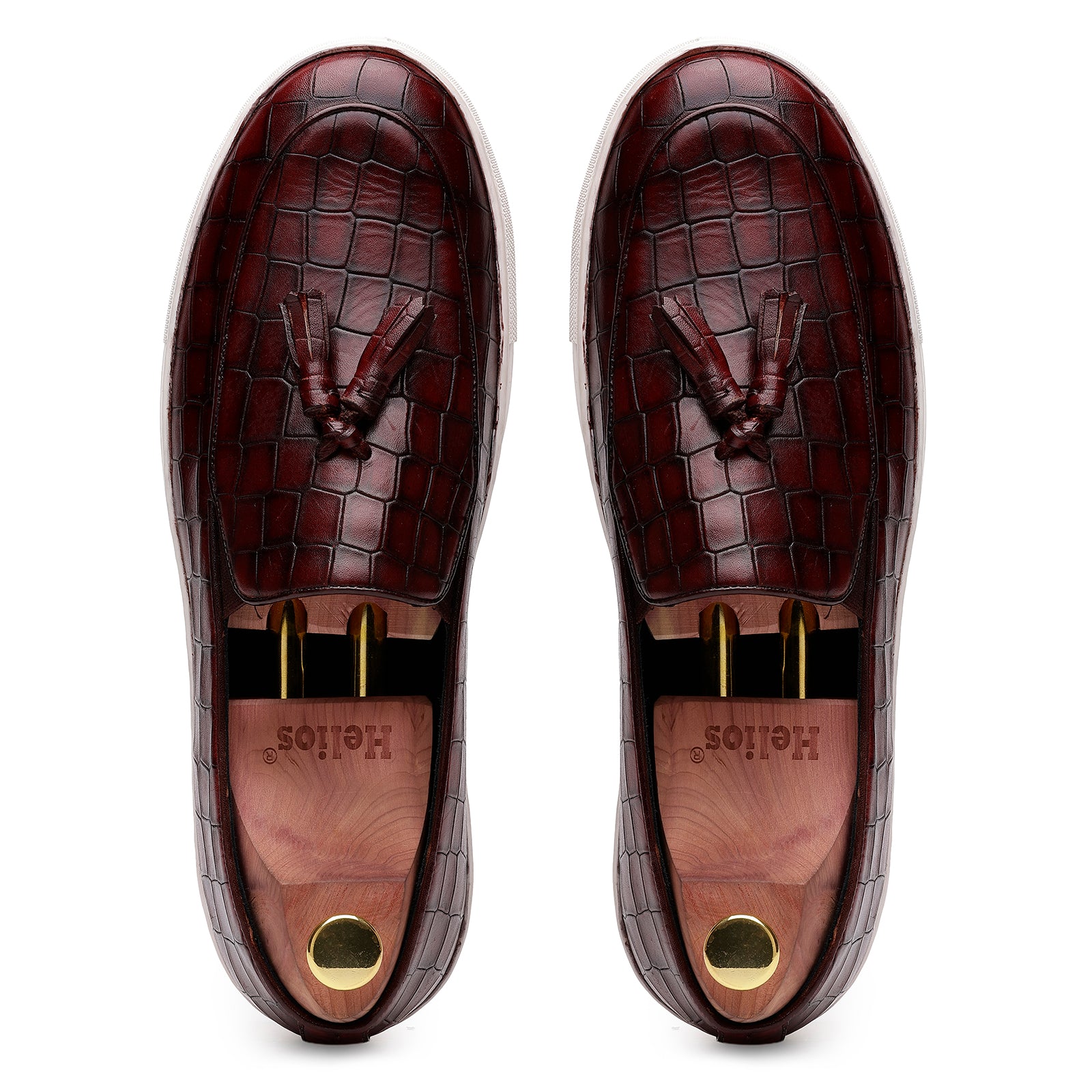 Crimson Pulse Slip-On