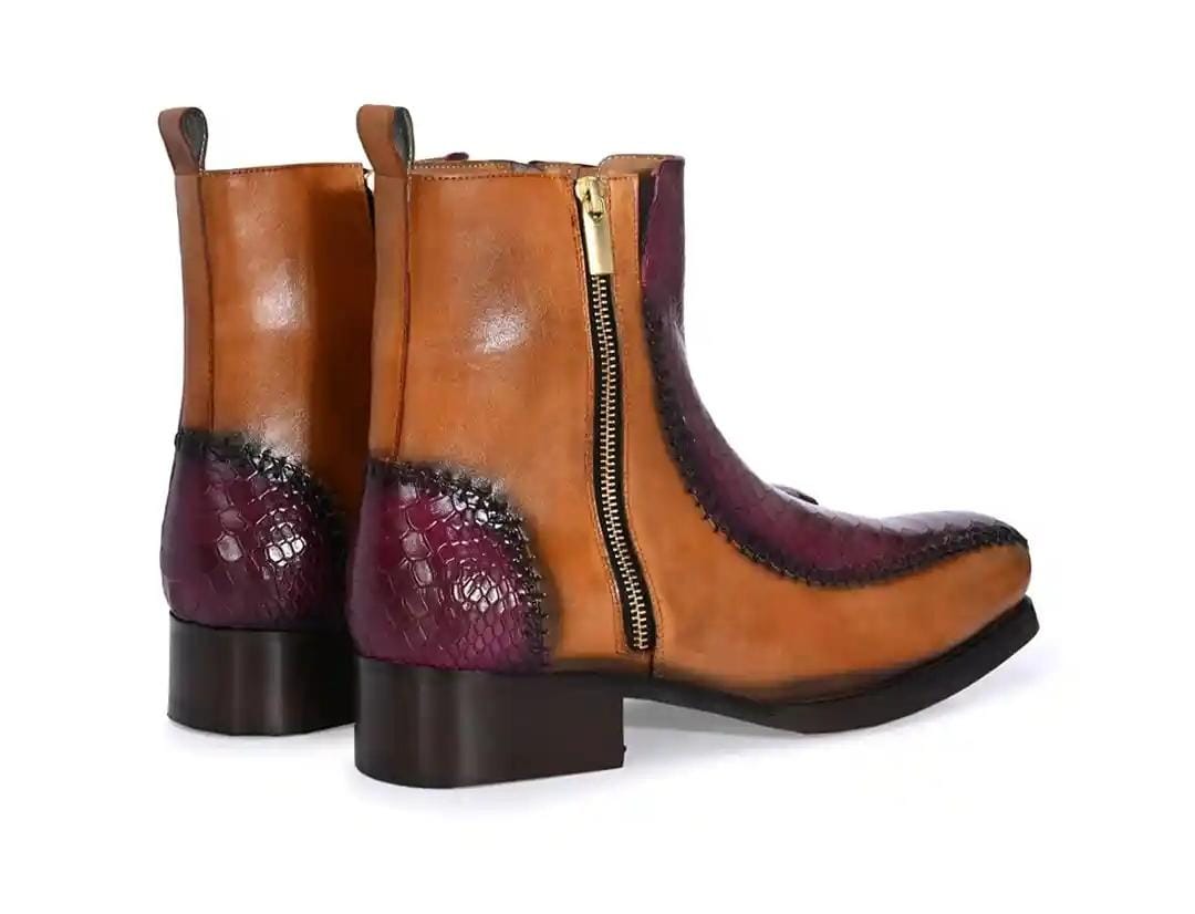 The Amber-Plum Vanguard Boot