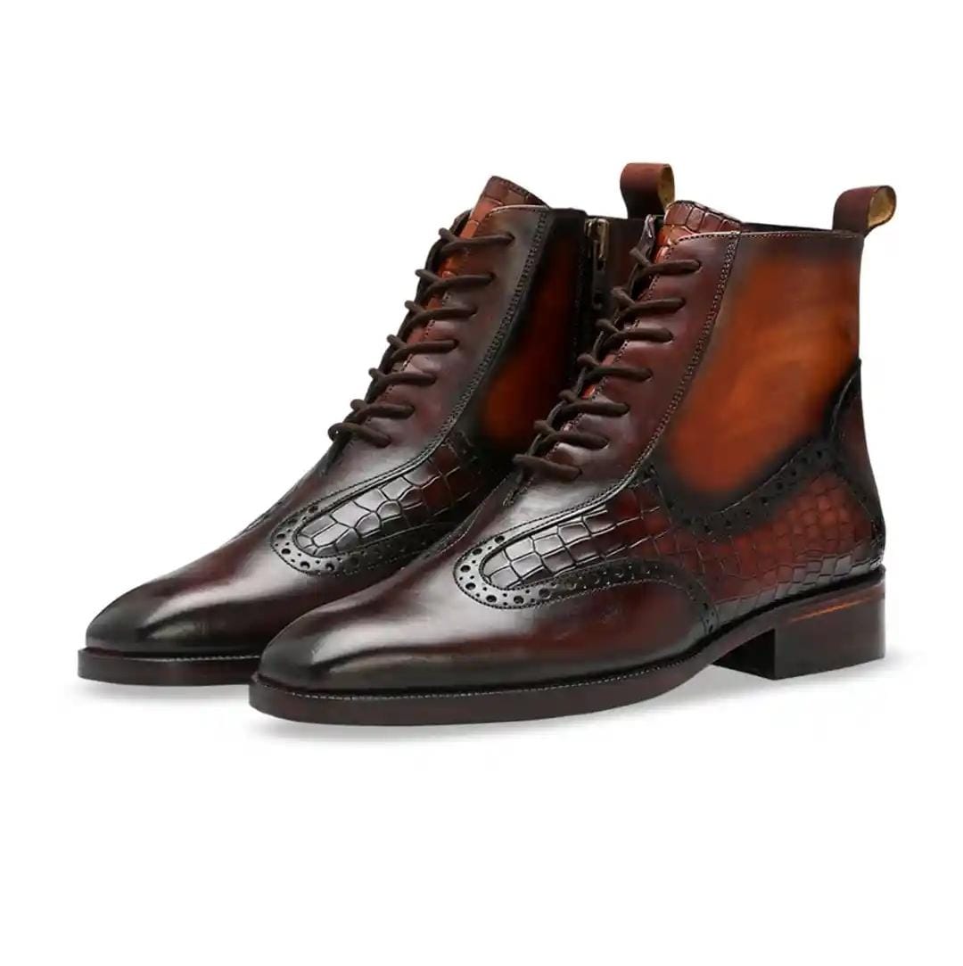 The Gentleman's Textured High-Top
