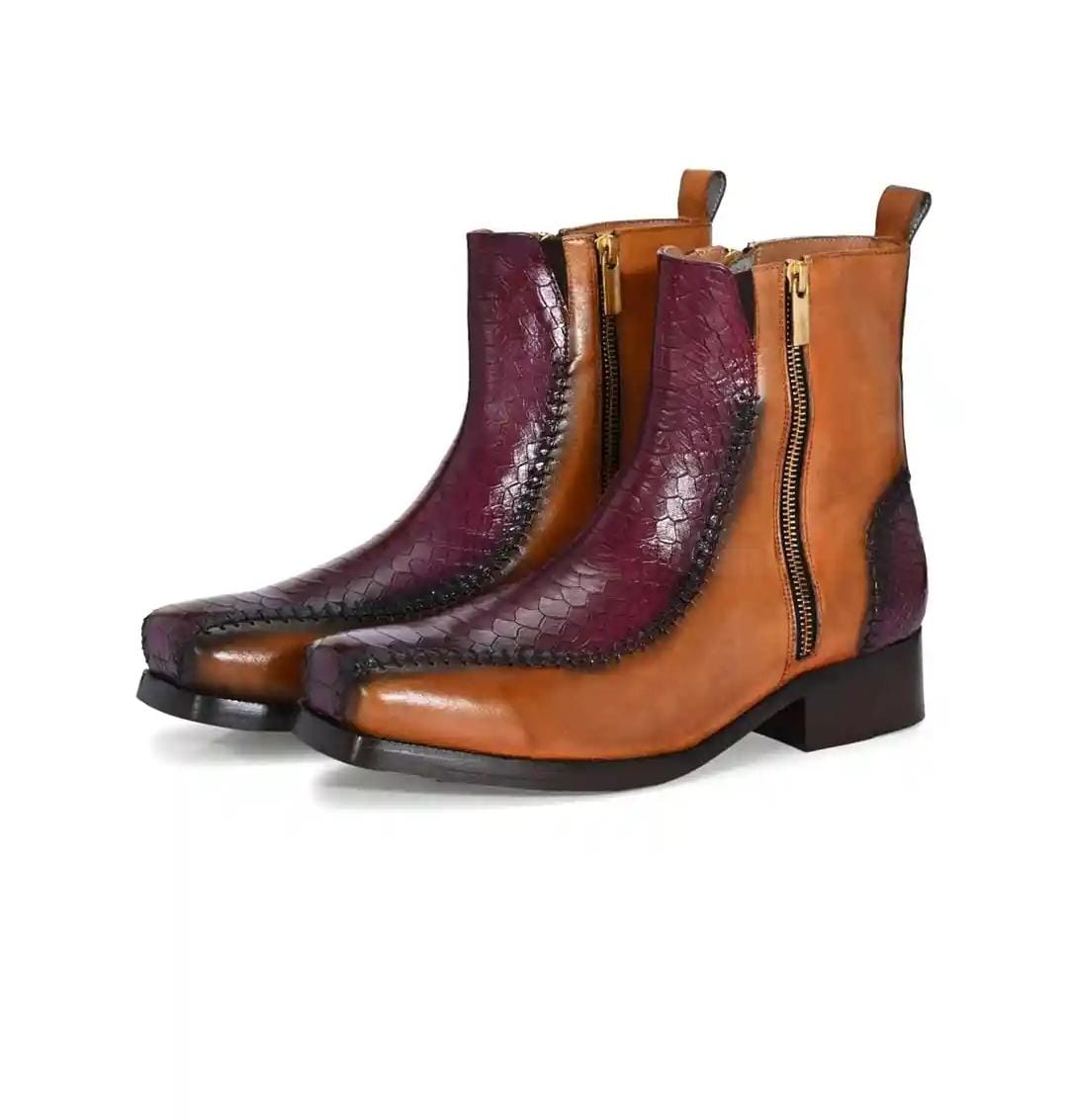 The Amber-Plum Vanguard Boot