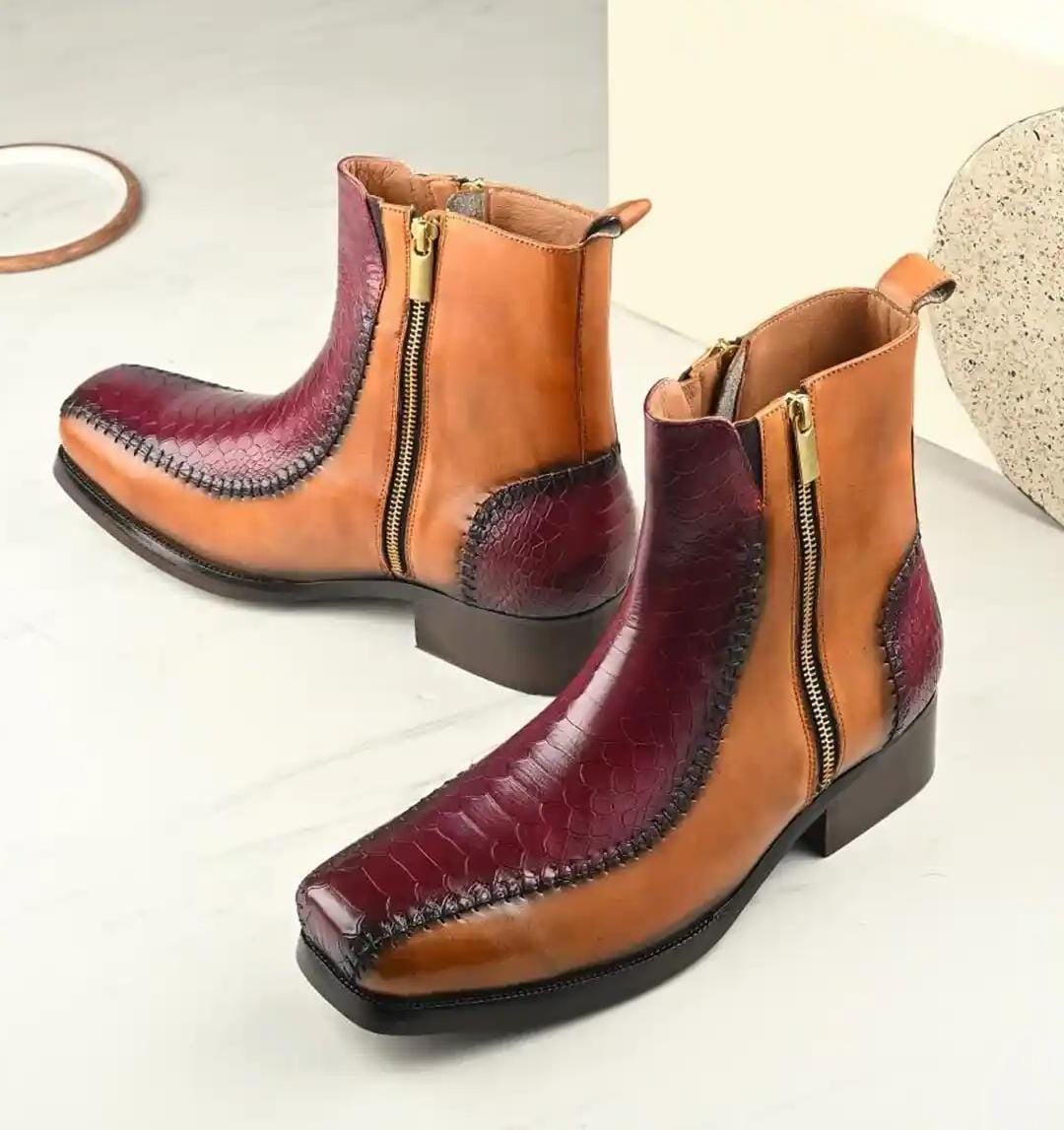 The Amber-Plum Vanguard Boot