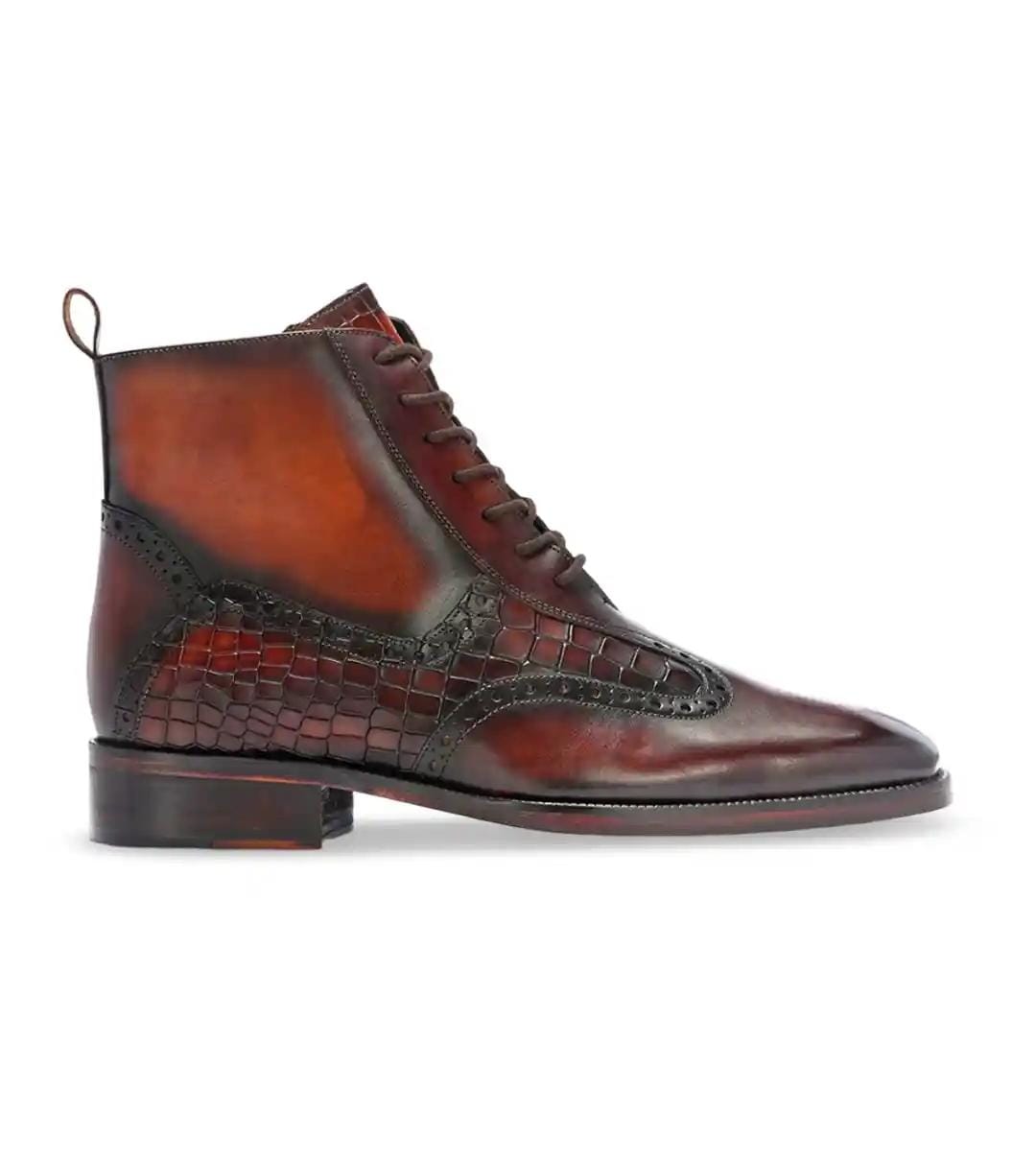 The Gentleman's Textured High-Top