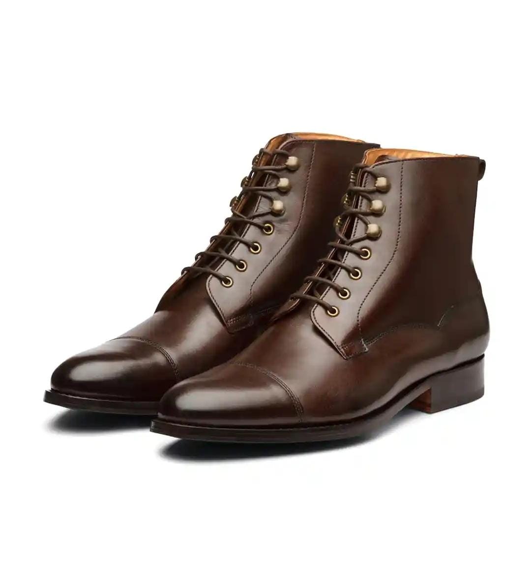 The Sovereign Brass-Eyelet Boot