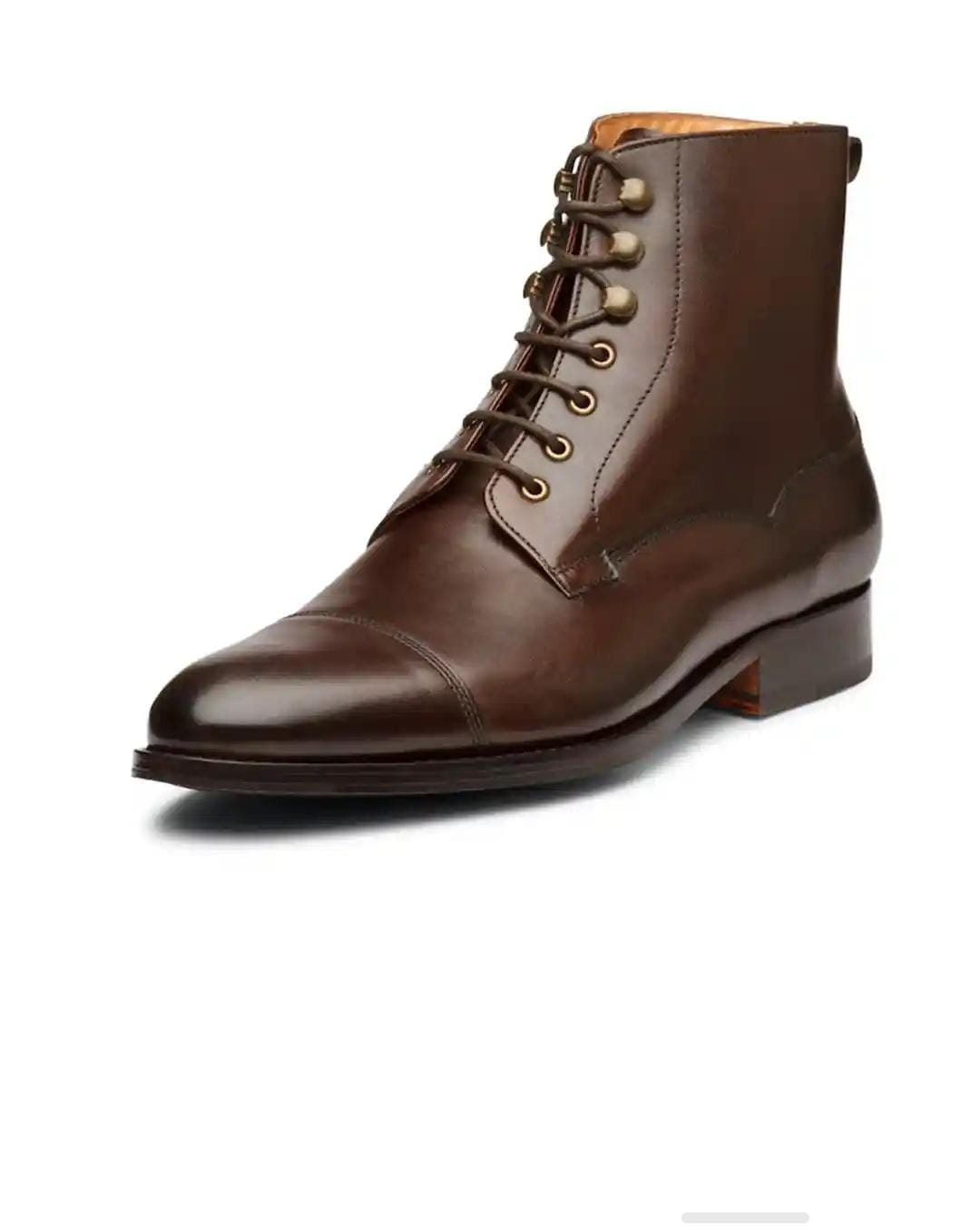 The Sovereign Brass-Eyelet Boot