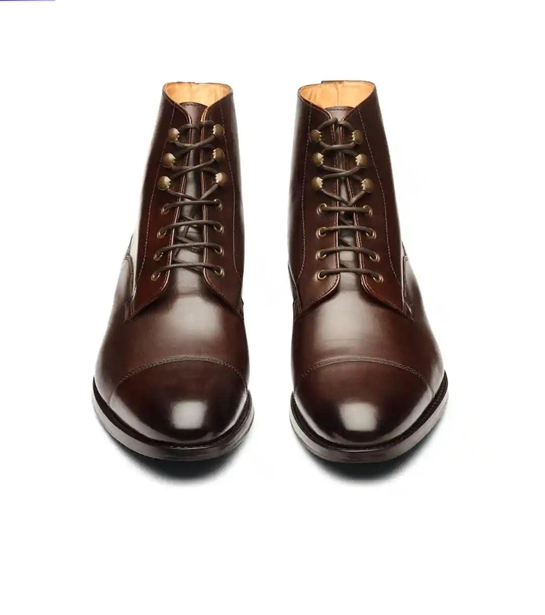 The Sovereign Brass-Eyelet Boot