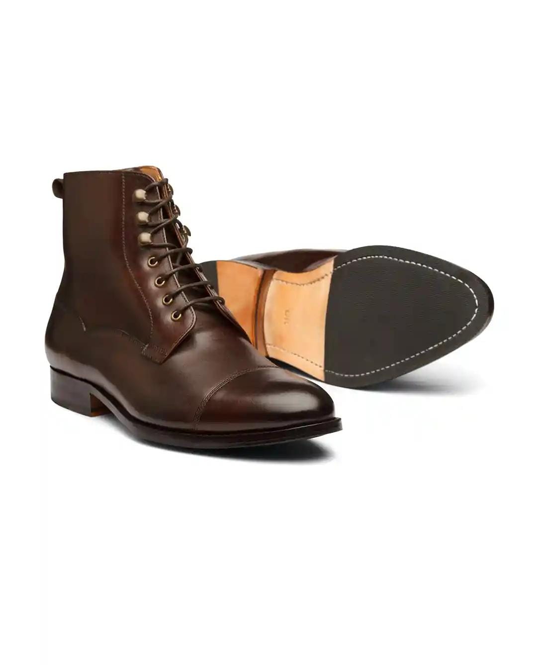 The Sovereign Brass-Eyelet Boot