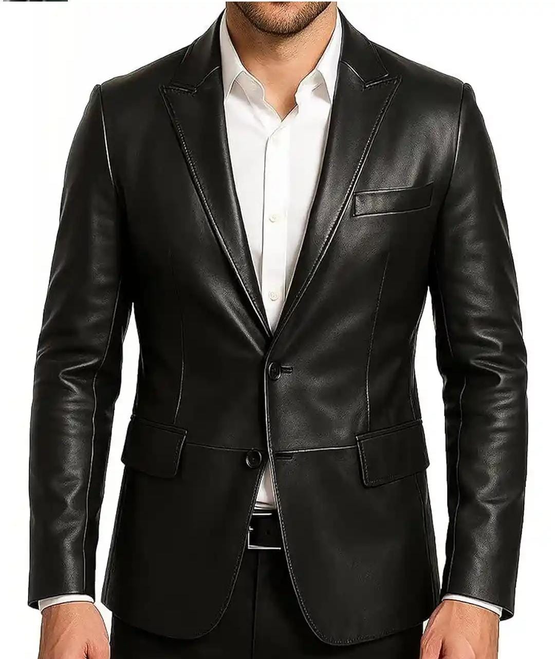 The Studded Noir Blazer